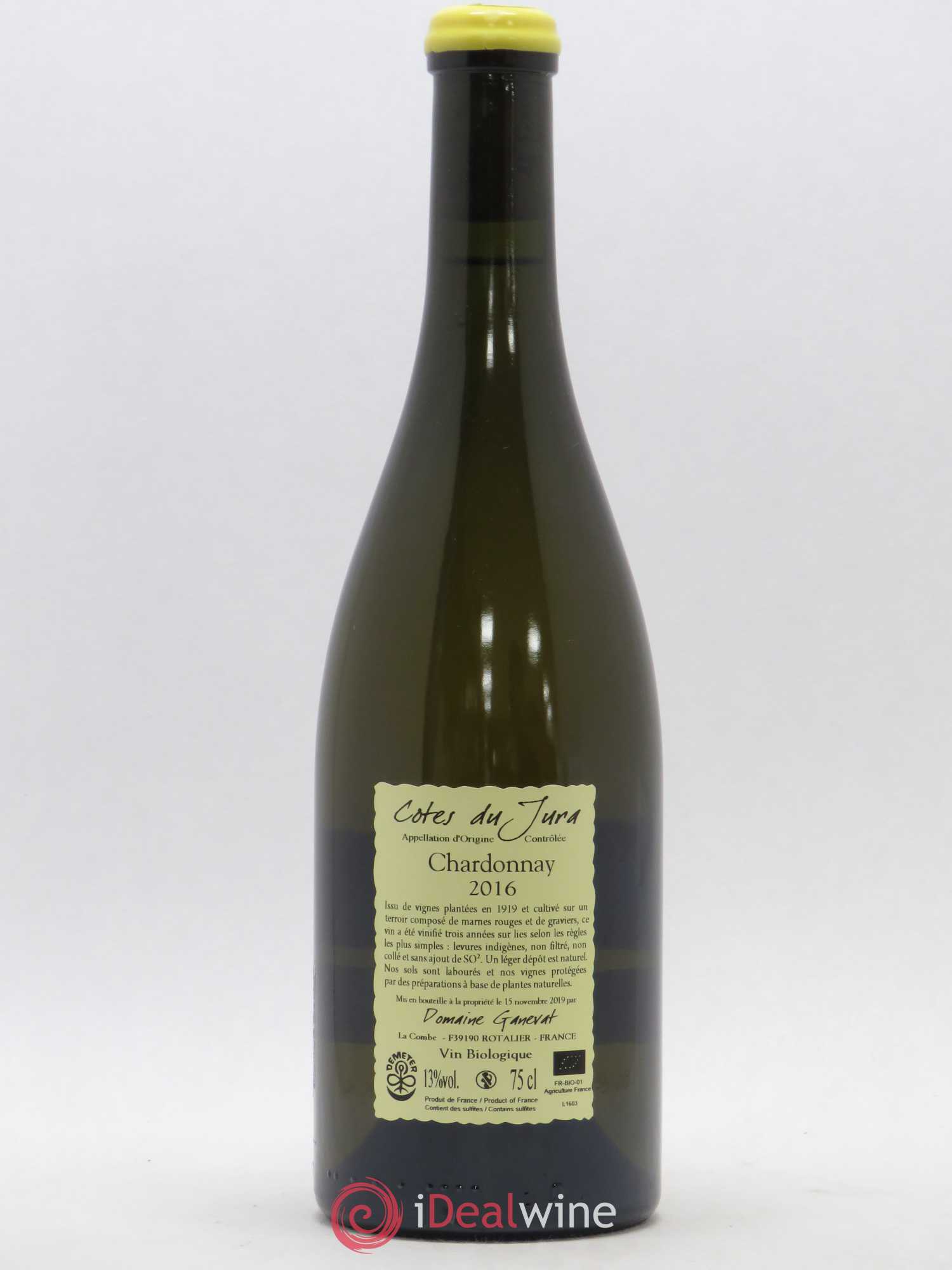 Côtes du Jura Les Grands Teppes Vieilles Vignes Jean-François Ganevat (Domaine) 2016 - Lot de 1 bouteille - 1
