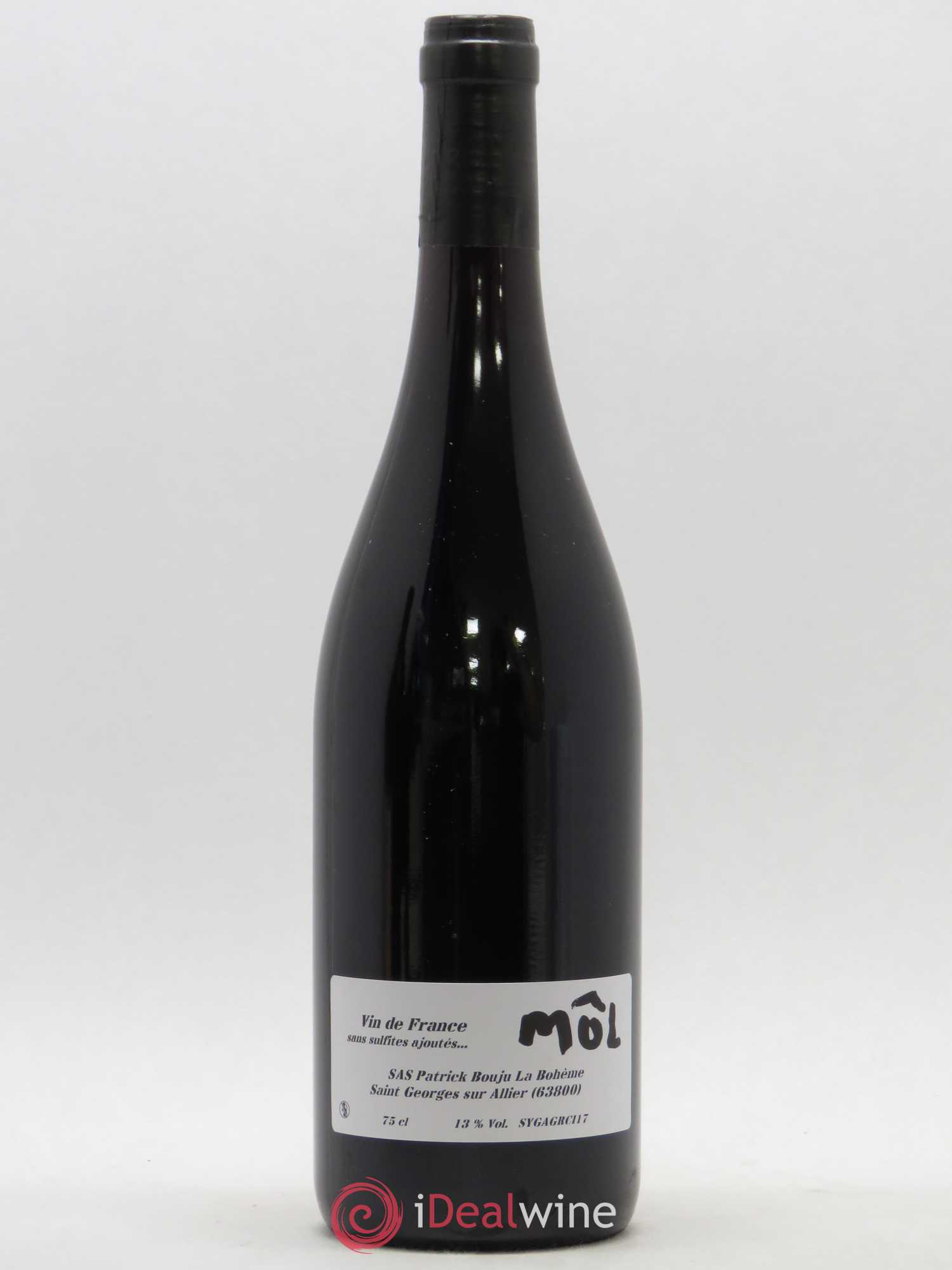 Vin de France Mol Parick Bouju 2017 - Posten von 1 Flasche - 1