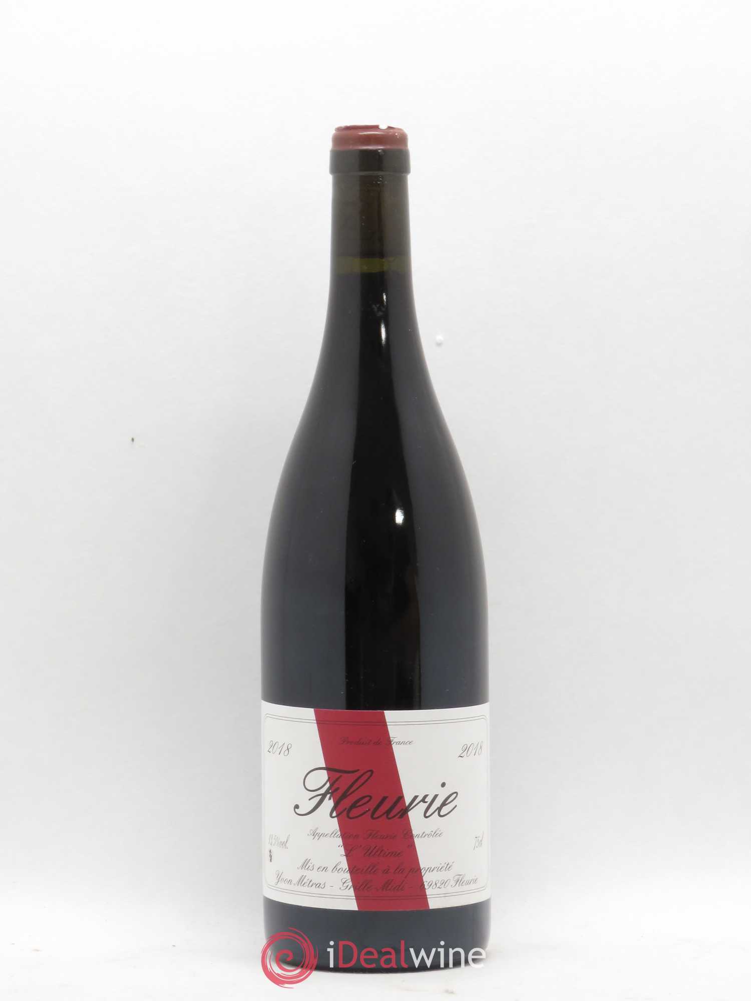 Fleurie l'Ultime Yvon Métras 2018 - Lot de 1 bouteille - 0
