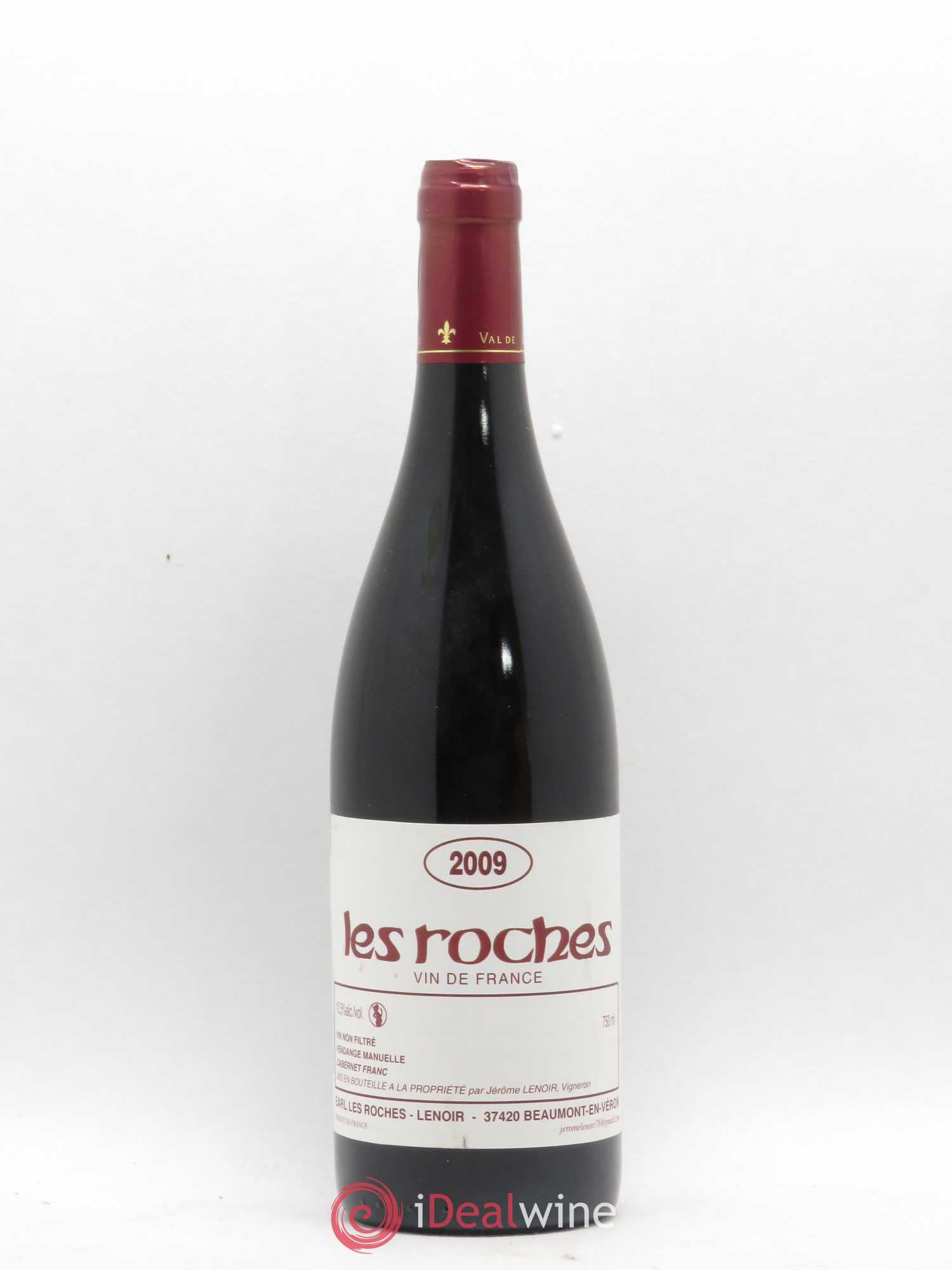 Vin de France Les Roches Lenoir 2009 - Lot de 1 bouteille - 0