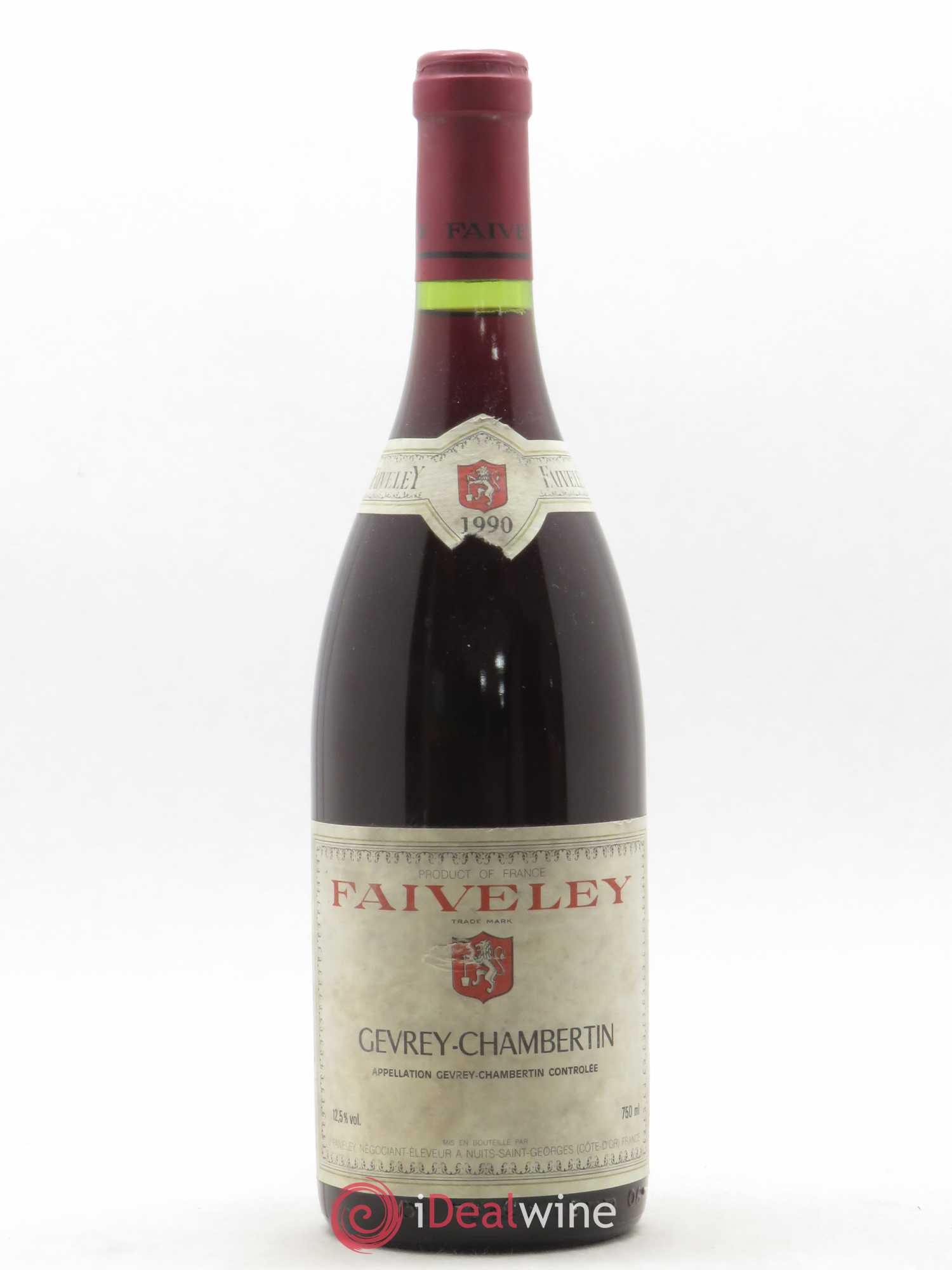 Gevrey-Chambertin Faiveley 1990 - Lot de 1 bouteille - 0
