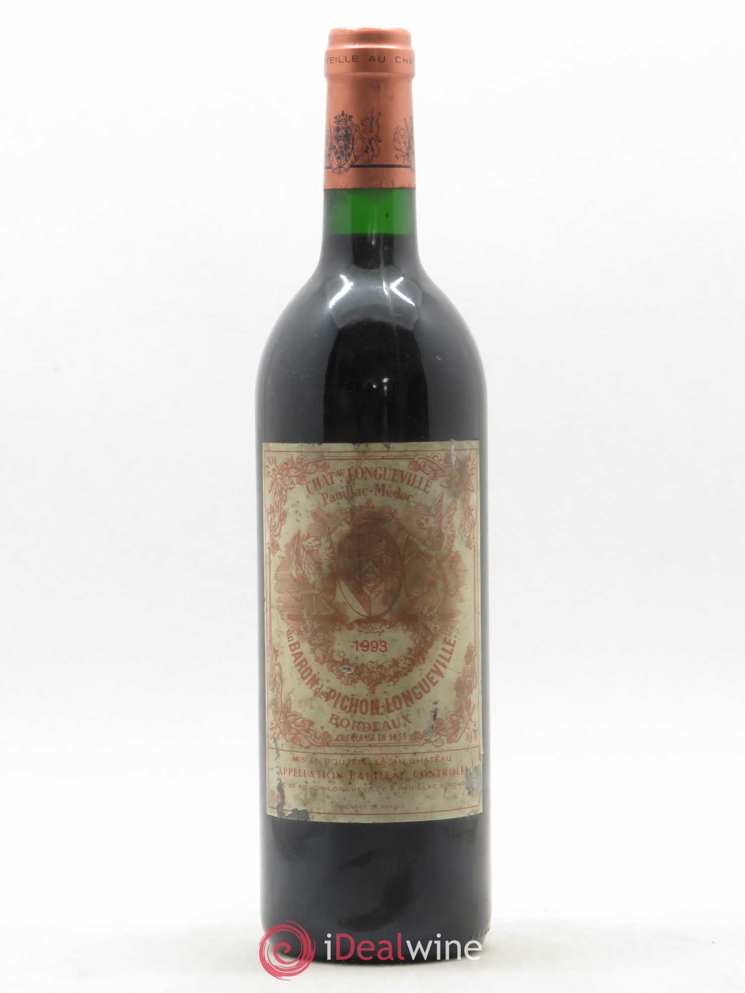 Château Pichon Longueville Comtesse de Lalande 2ème Grand Cru Classé 1993 - Lot de 1 bouteille - 0