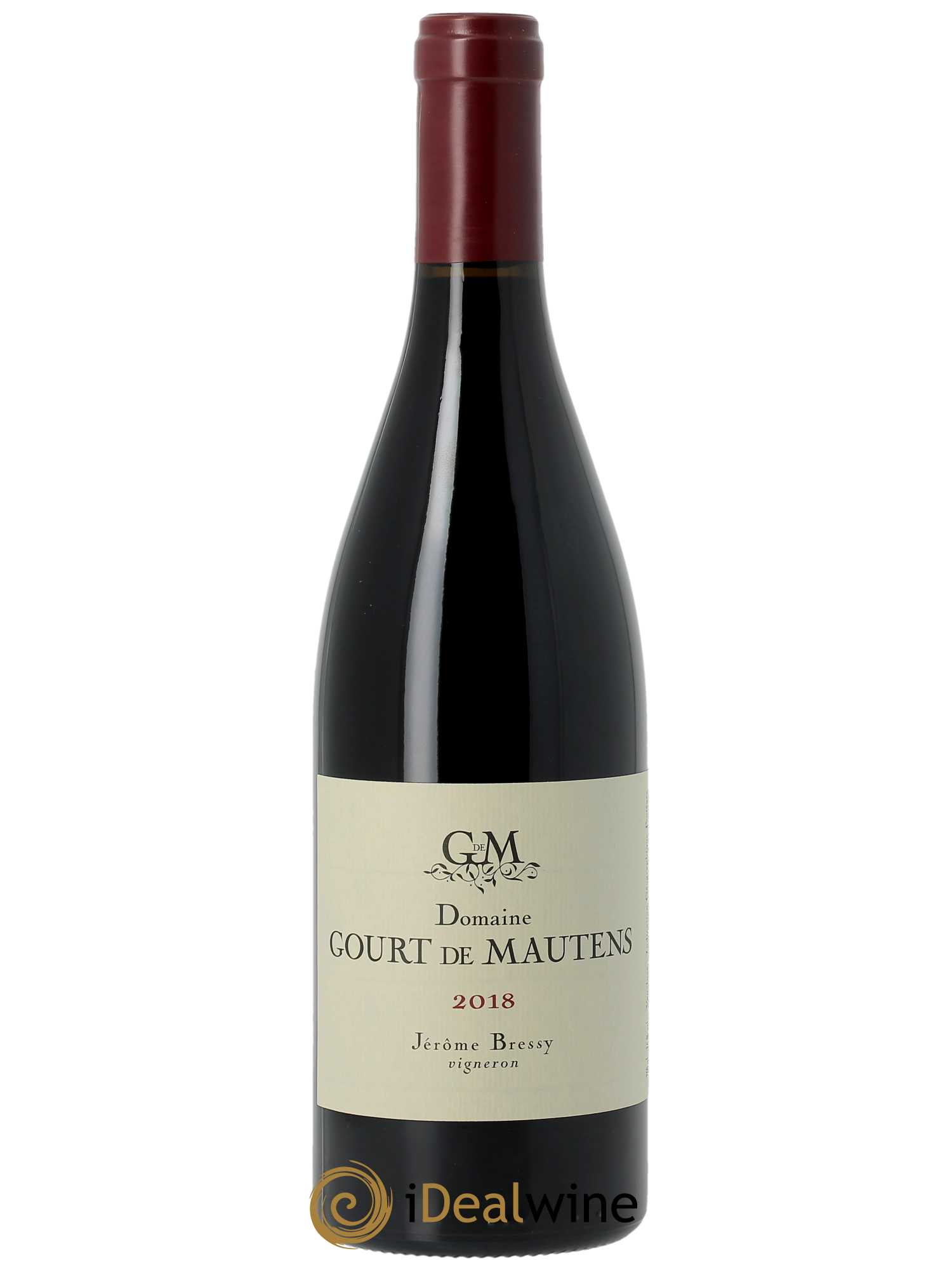 IGP Vaucluse (Vin de Pays de Vaucluse) Domaine Gourt de Mautens - Jérôme Bressy 2018 - Posten von 1 Flasche - 0