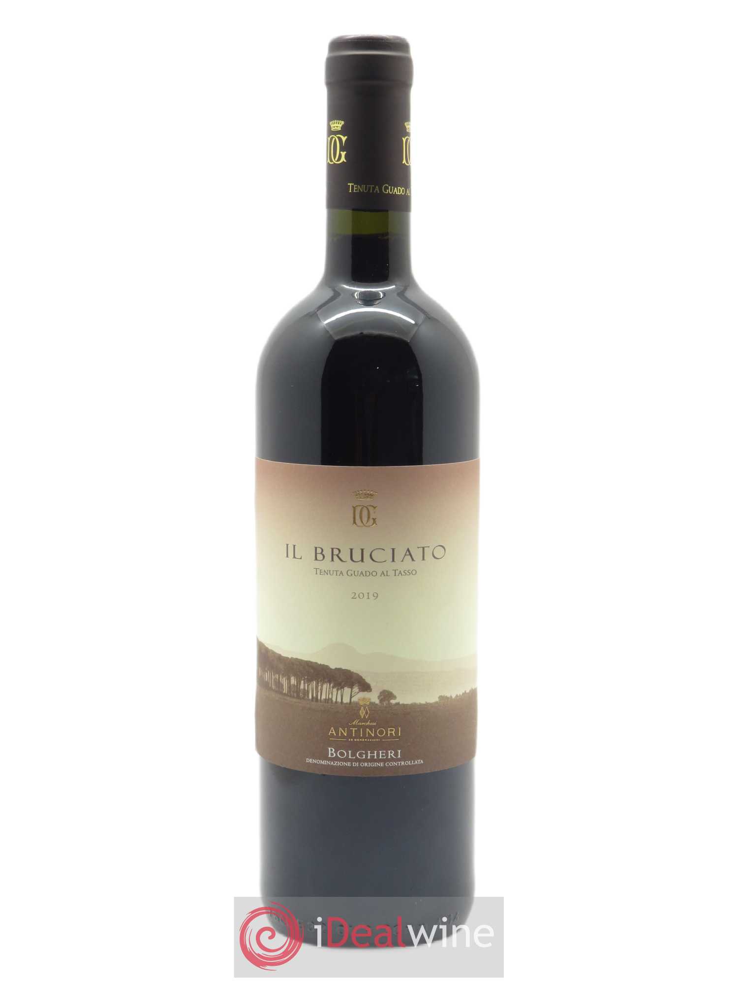 Bolgheri DOC Il Bruciato Tenuta Guado al Tasso - Marchesi Antinori 2019 - Lot de 1 bouteille - 0