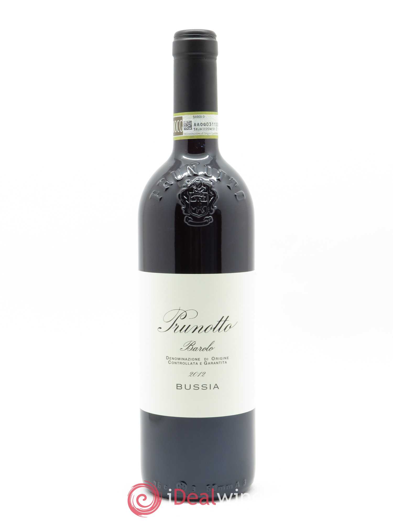 Barolo DOCG Riserva Bussia Prunotto - Marchesi Antinori 2012 - Lot de 1 bouteille - 0