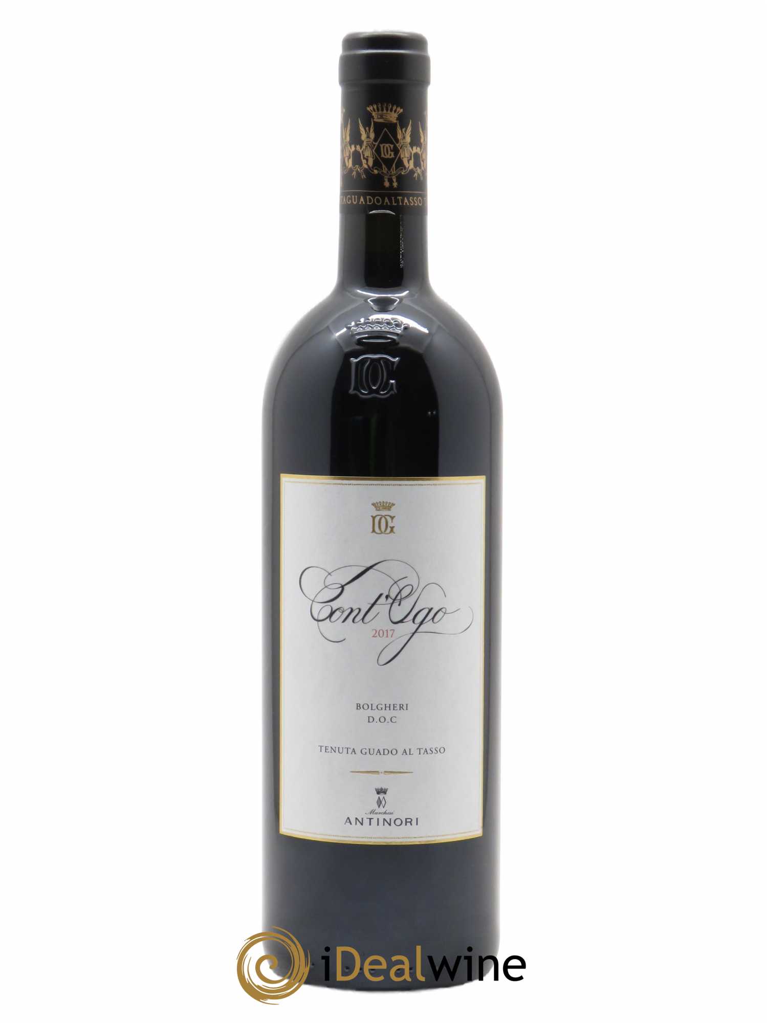 Bolgheri DOC Cont'Ugo Tenuta Guado al Tasso - Marchesi Antinori 2017 - Lot of 1 bottle - 0