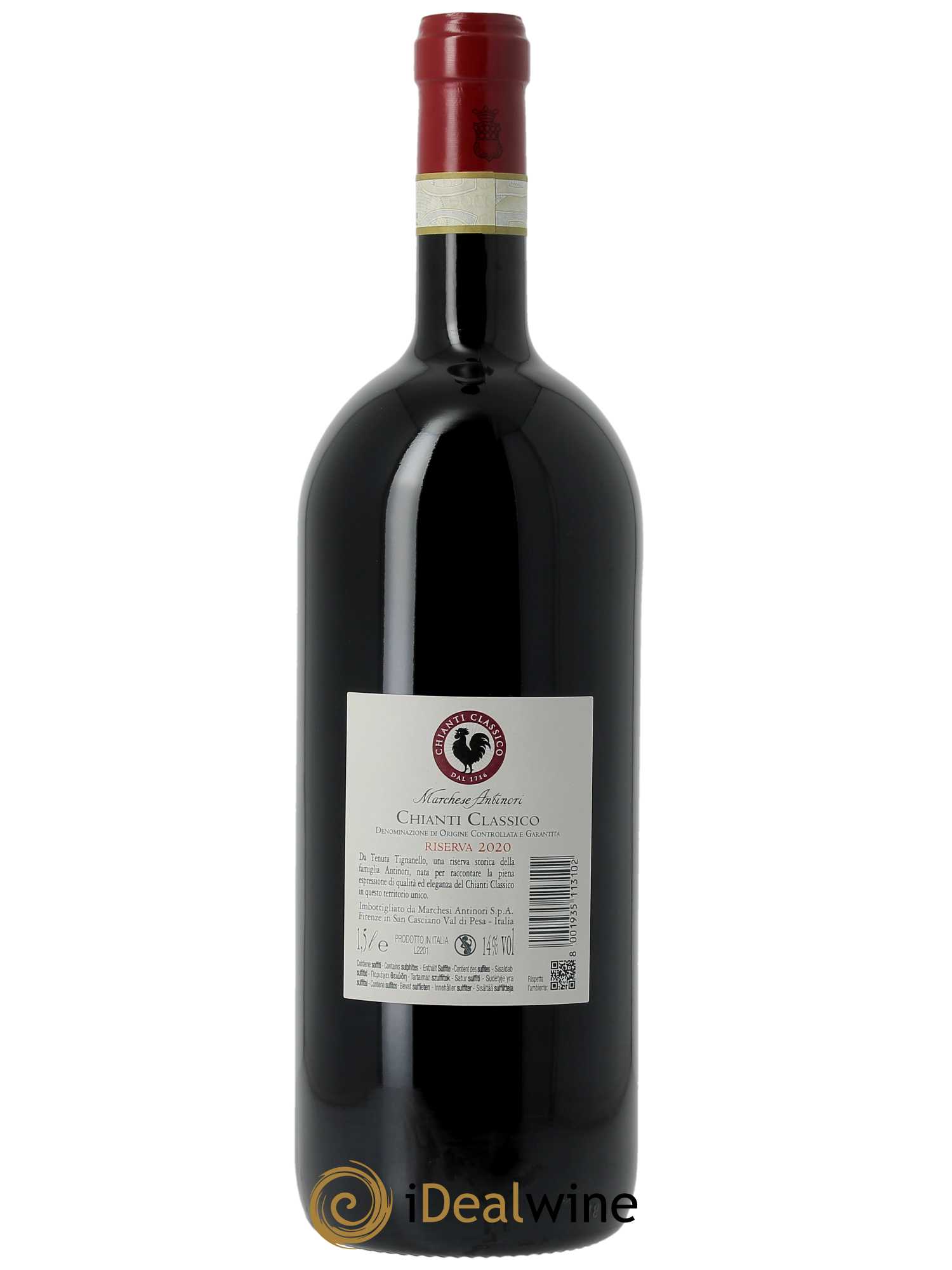 Chianti Classico DOCG Riserva Tenuta Tignanello - Marchesi Antinori 2020 - Lot of 1 magnum - 2