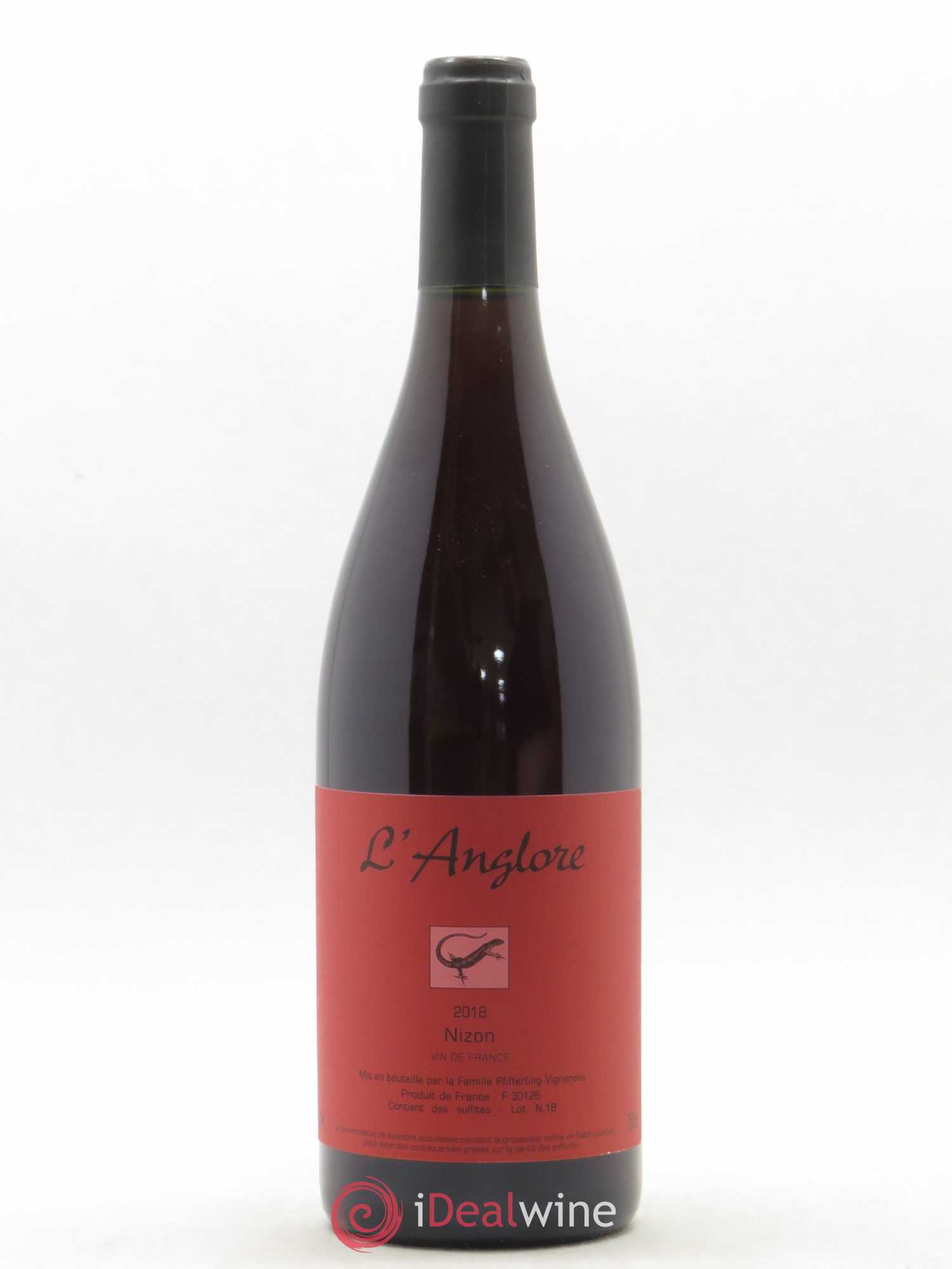 Vin de France Nizon L'Anglore 2018 - Lot de 1 bouteille - 0