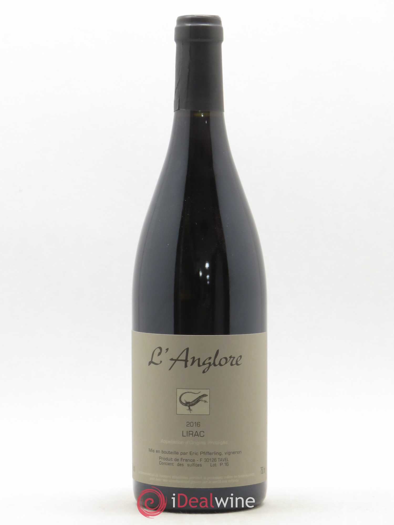 Lirac L'Anglore 2016 - Lot de 1 bouteille - 0