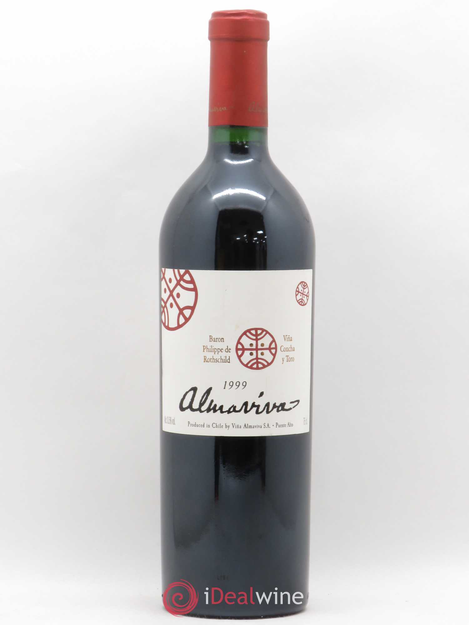 Chili Almaviva Baron P. de Rothschild Concha y Toro 1999 - Lot de 1 bouteille - 0