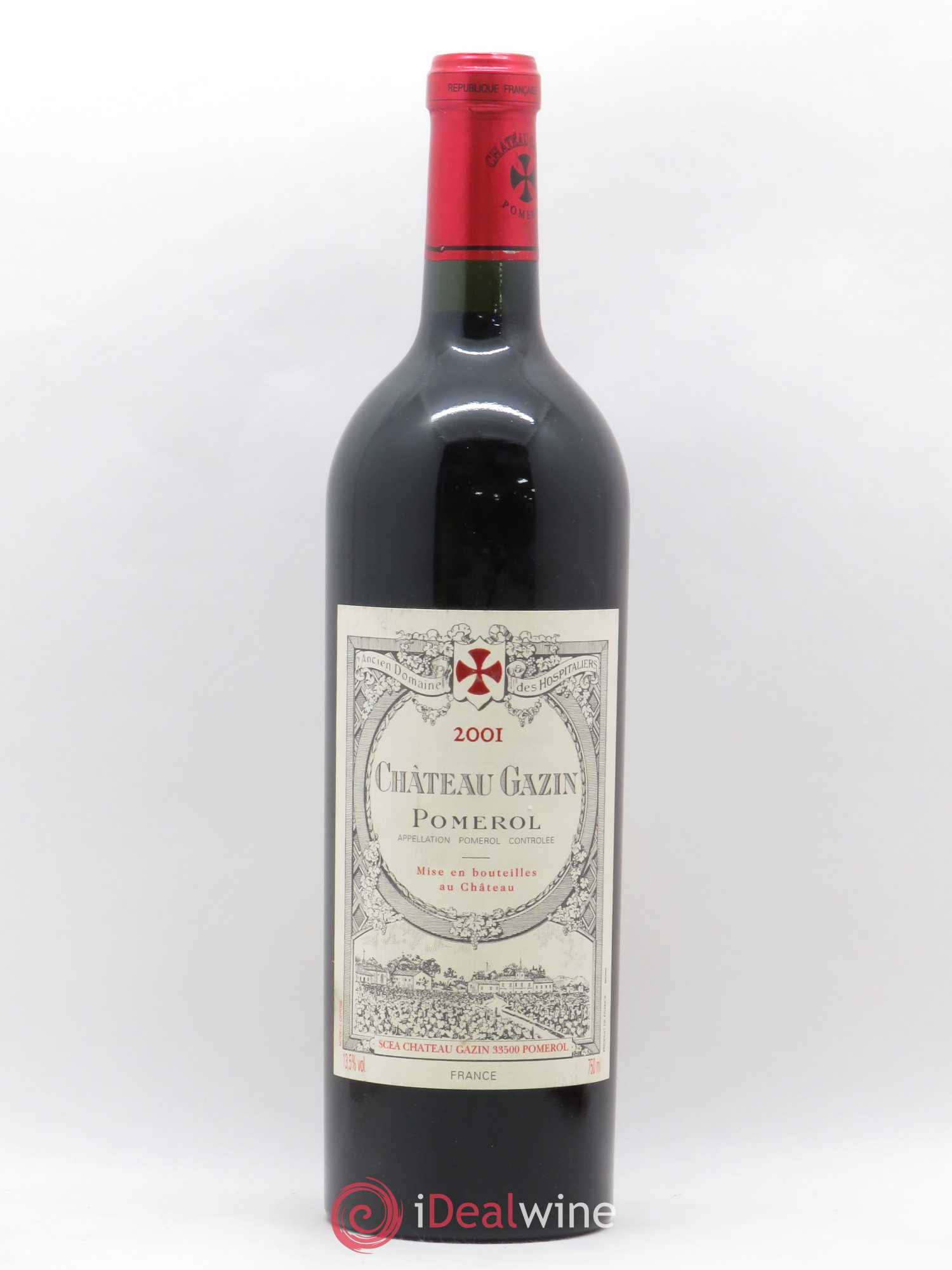 Château Gazin 2001 - Lot de 1 bouteille - 0