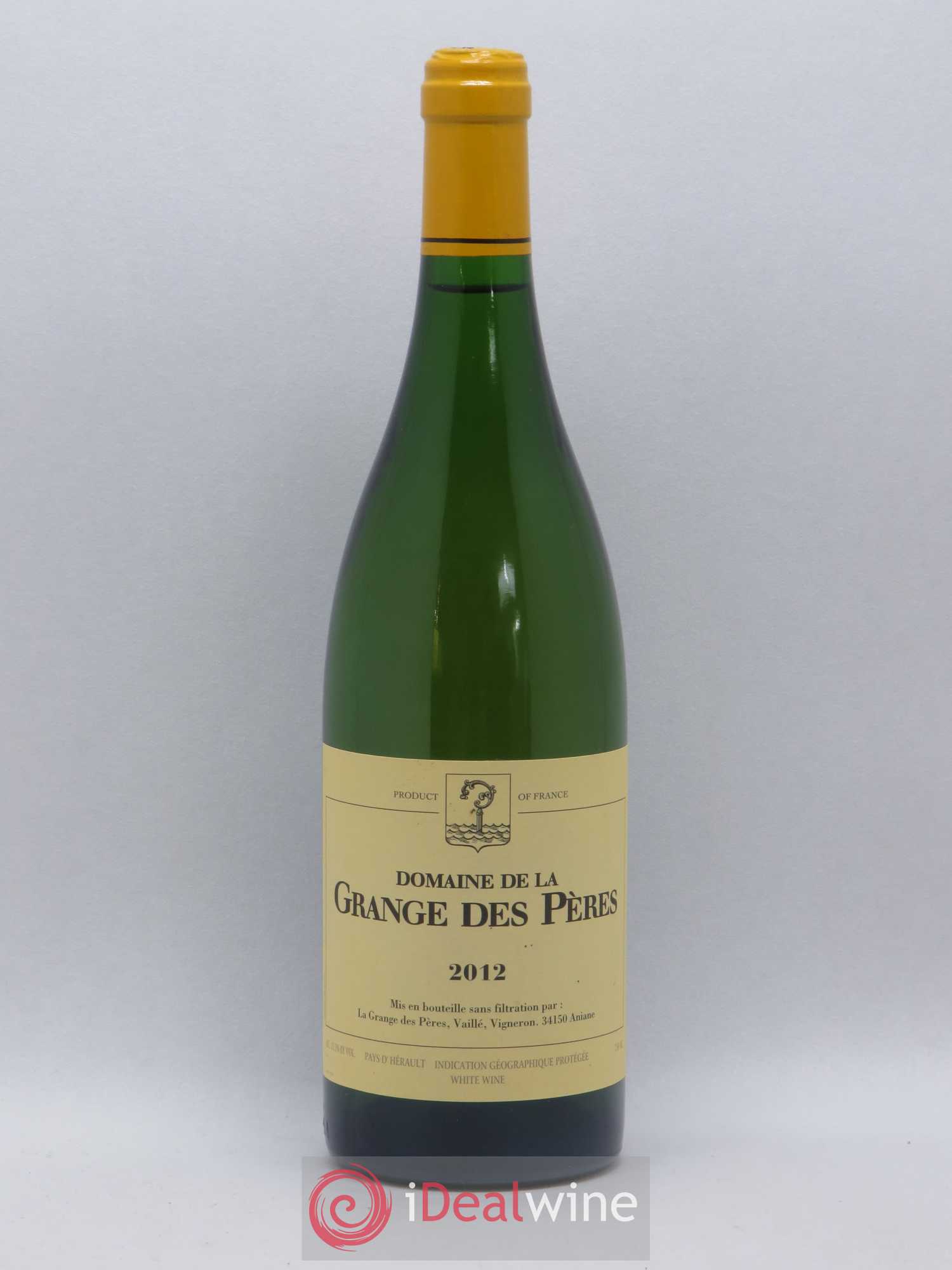 Pays d'Hérault Grange des Pères Laurent Vaillé 2012 - Lot de 1 bouteille - 0