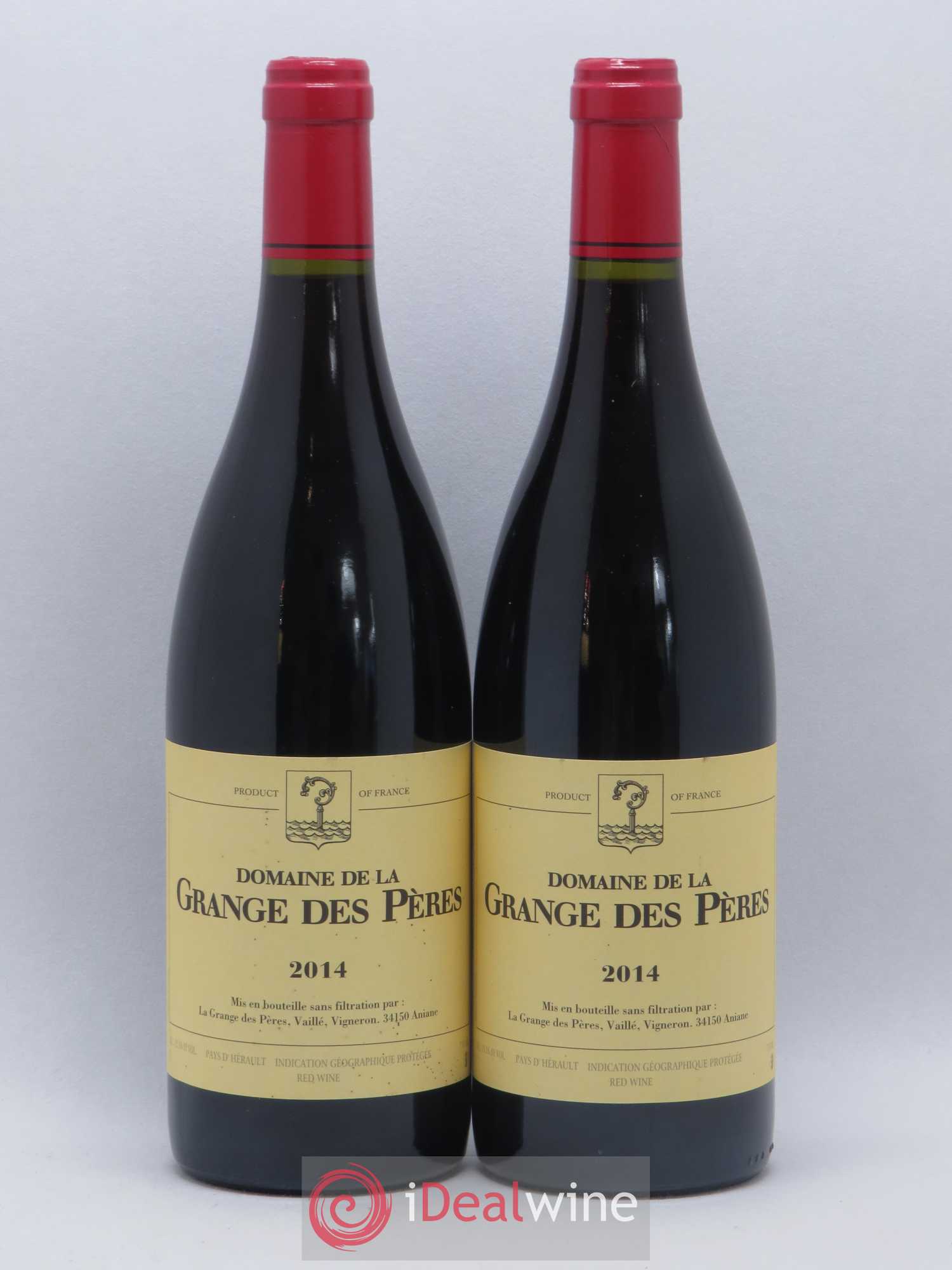 Pays d'Hérault Grange des Pères Laurent Vaillé 2014 - Lot de 2 bouteilles - 0
