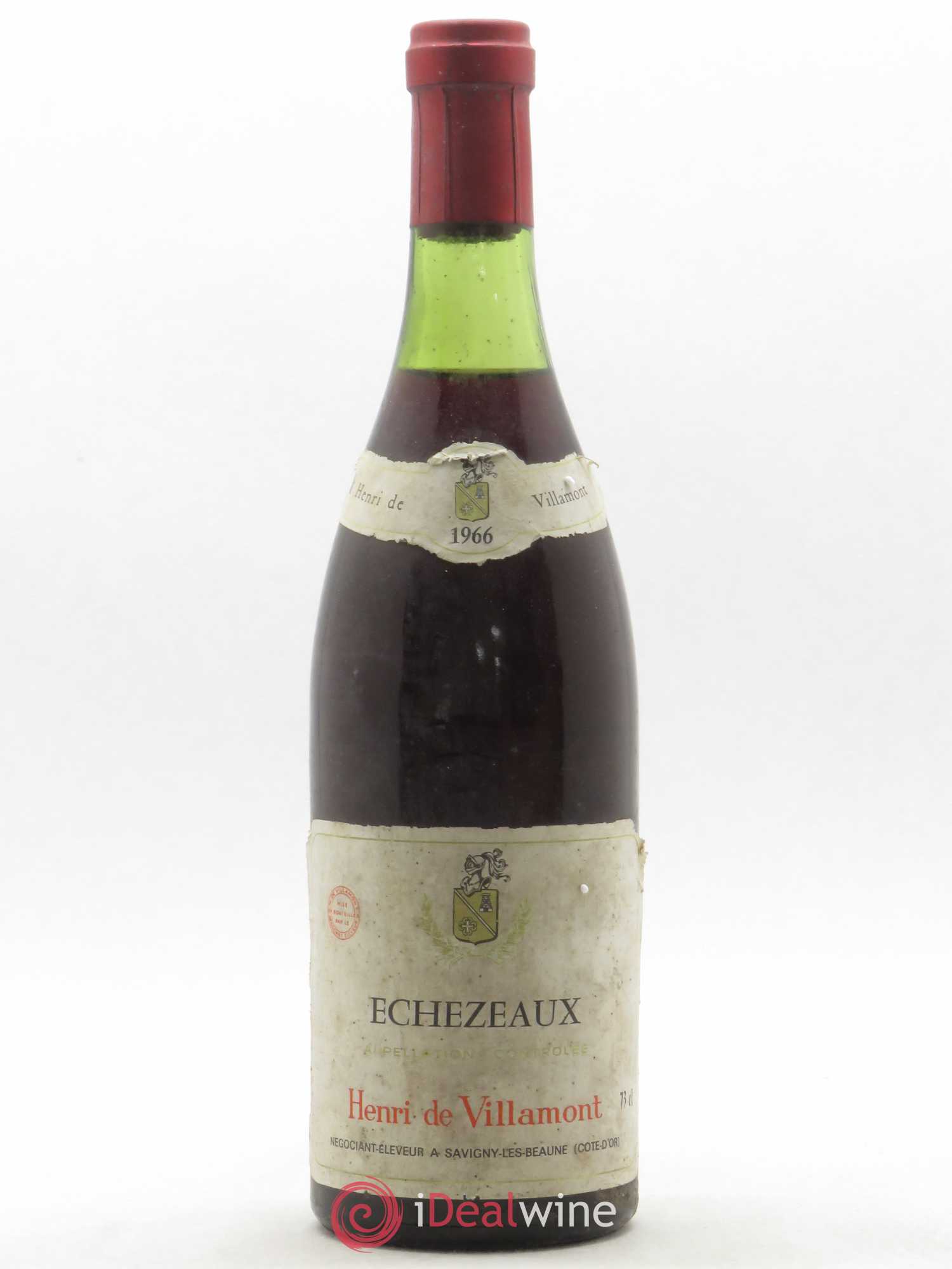 Echezeaux Grand Cru Domaine Henri de Villamont 1966 - Posten von 1 Flasche - 0