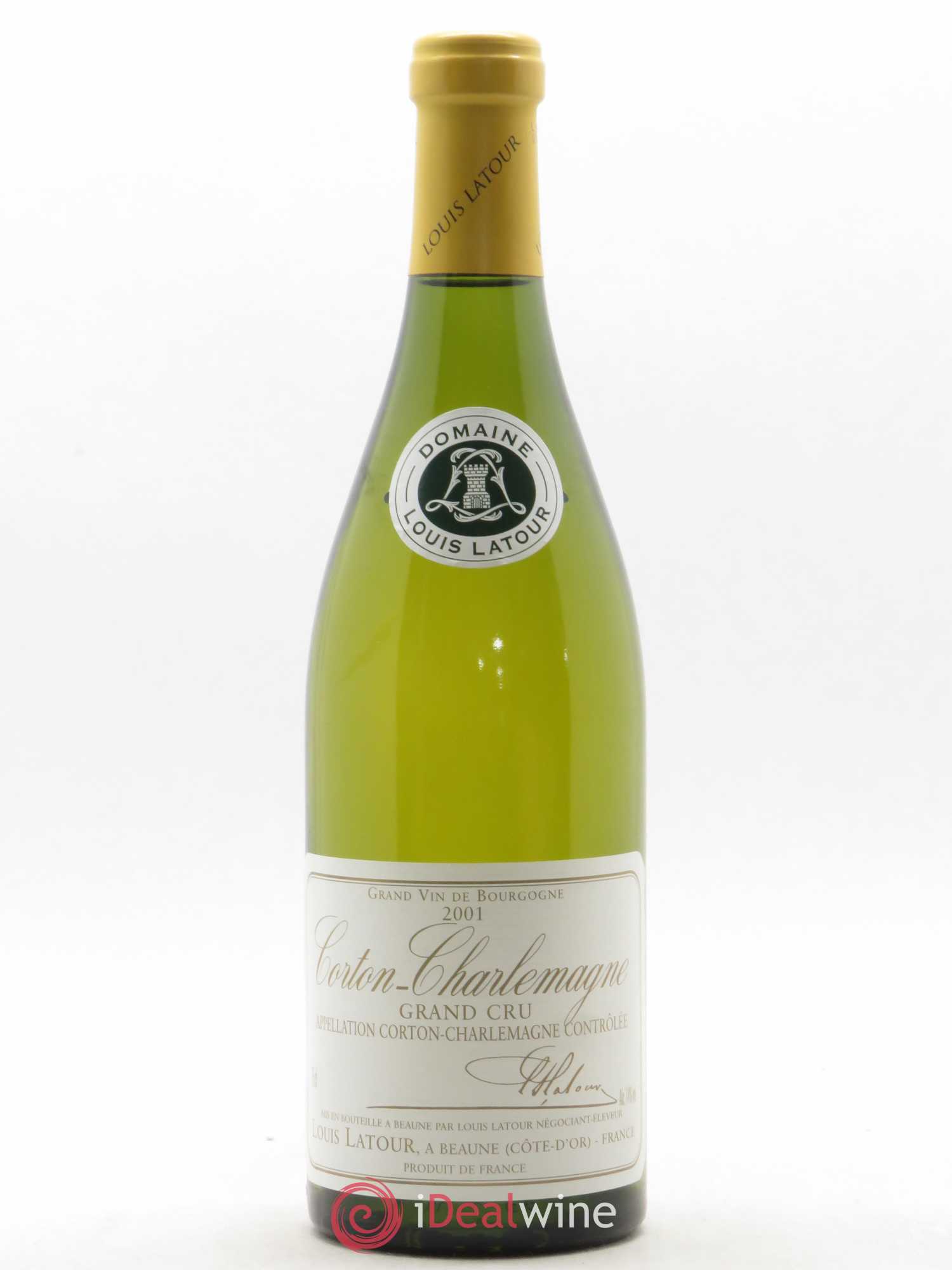 Corton-Charlemagne Grand Cru Louis Latour 2001 - Lotto di 1 bottiglia - 0