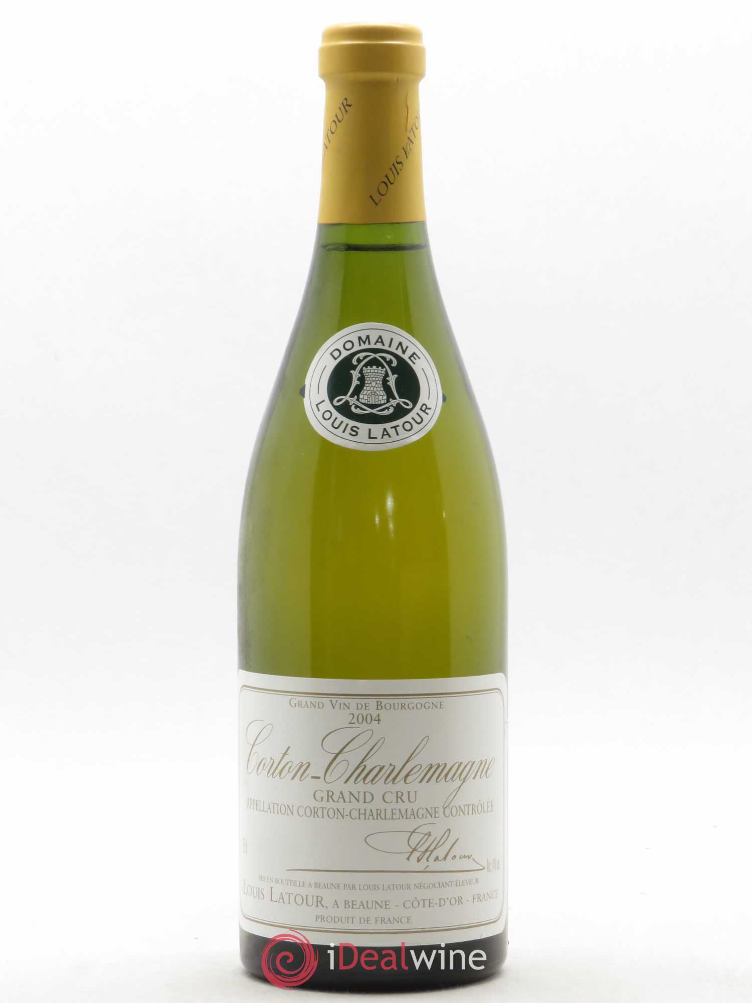 Corton-Charlemagne Grand Cru Louis Latour 2004 - Lot de 1 bouteille - 0
