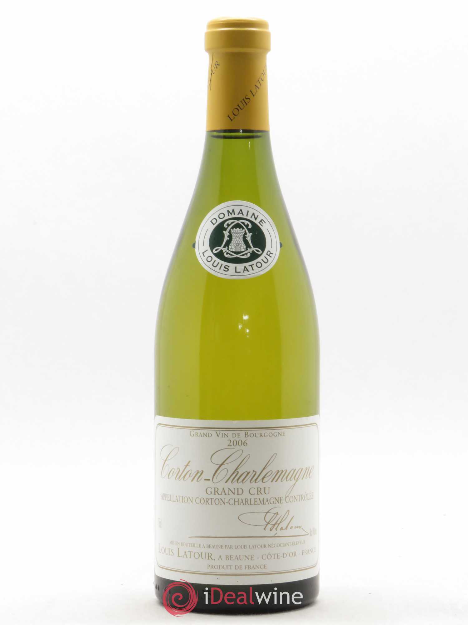 Corton-Charlemagne Grand Cru Louis Latour 2006 - Lot de 1 bouteille - 0