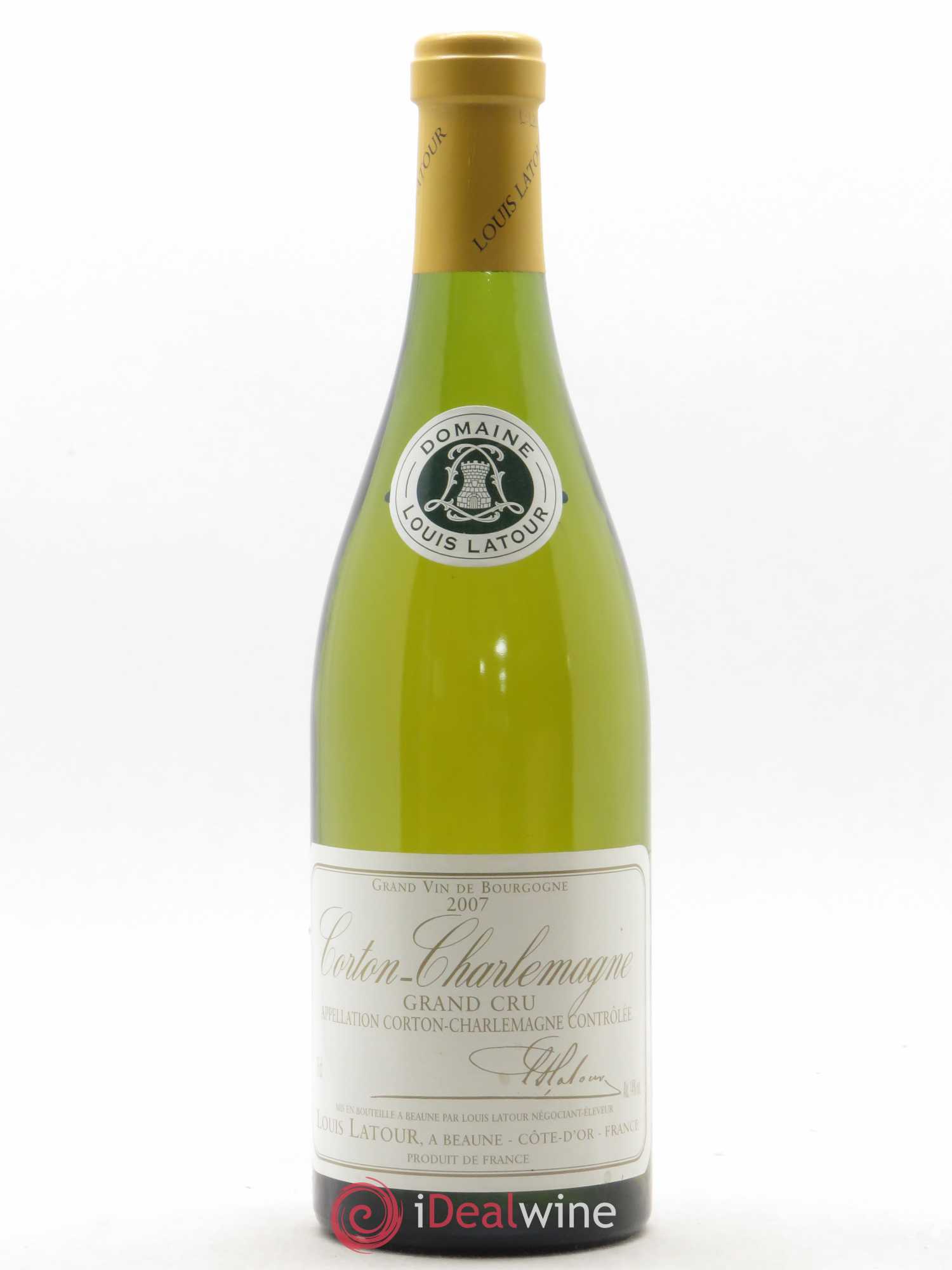 Corton-Charlemagne Grand Cru Louis Latour 2007 - Lot de 1 bouteille - 0