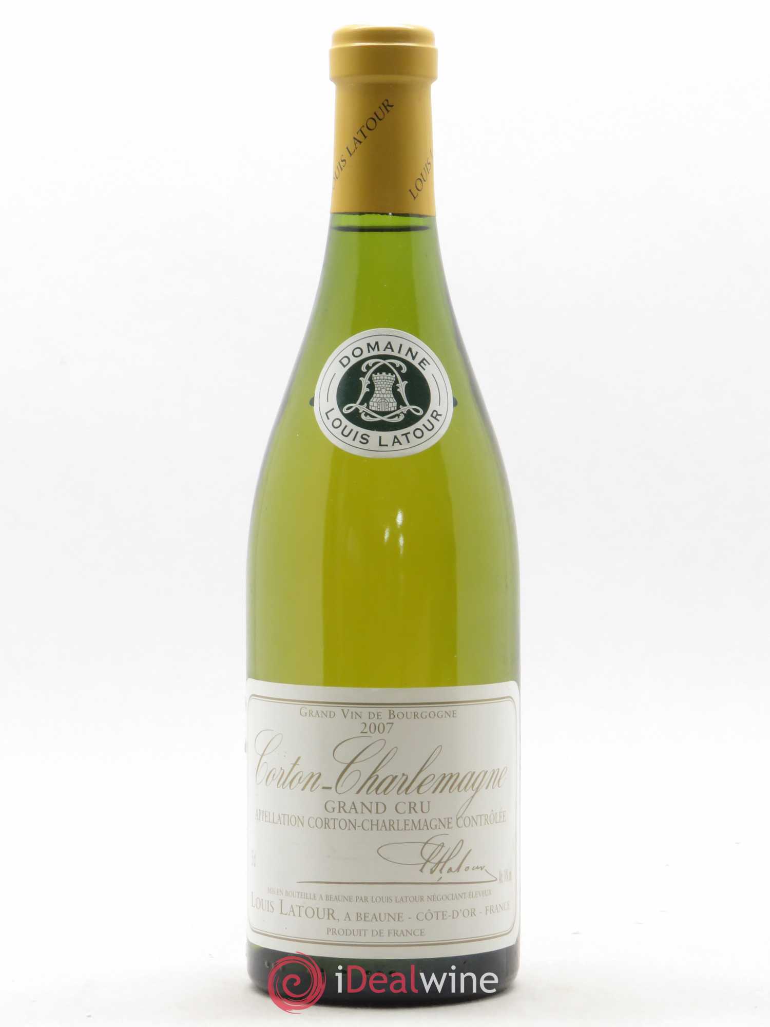 Corton-Charlemagne Grand Cru Louis Latour 2007 - Lot de 1 bouteille - 0