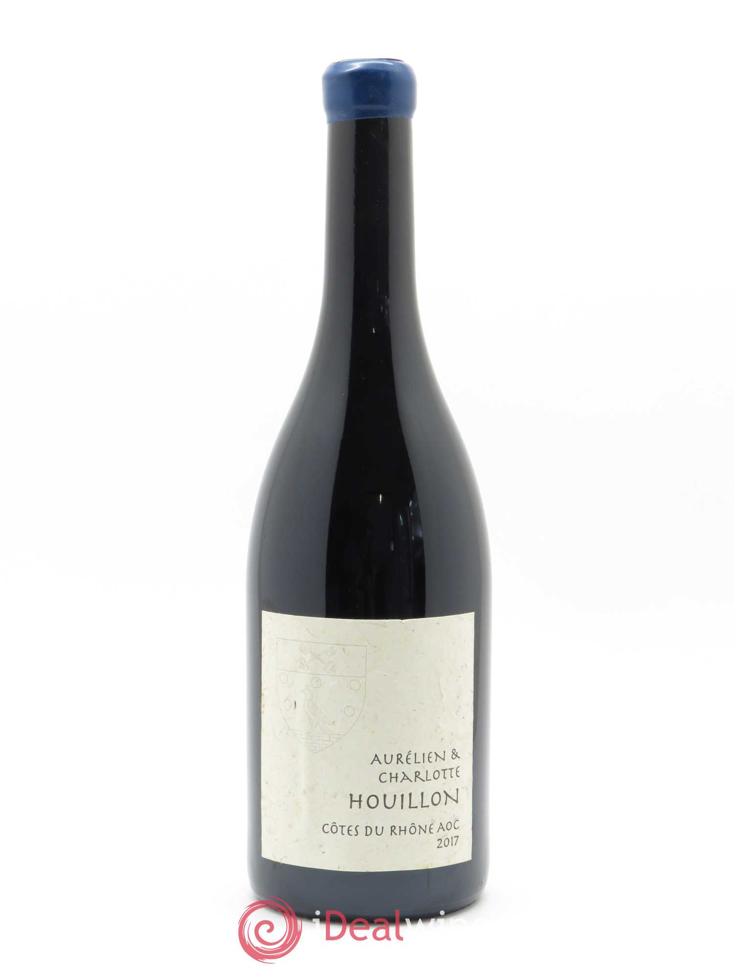 Côtes-du-Rhône Presse Aurélien et Charlotte Houillon 2017 - Lot de 1 bouteille - 0