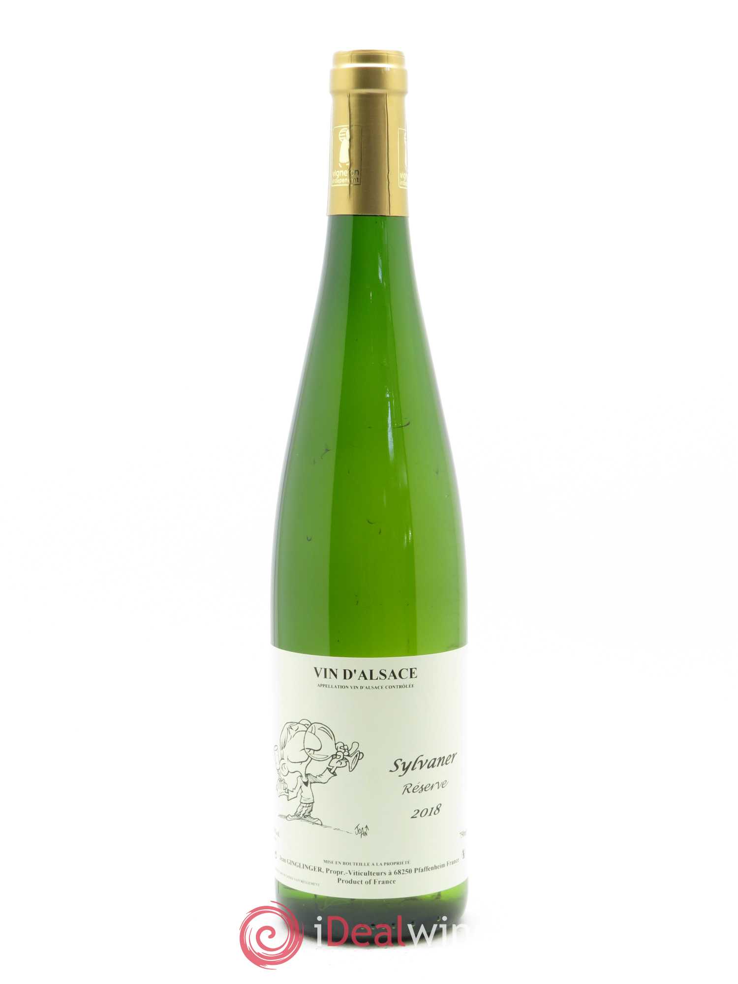 Sylvaner Réserve Ginglinger 2018 - Lot de 1 bouteille - 0