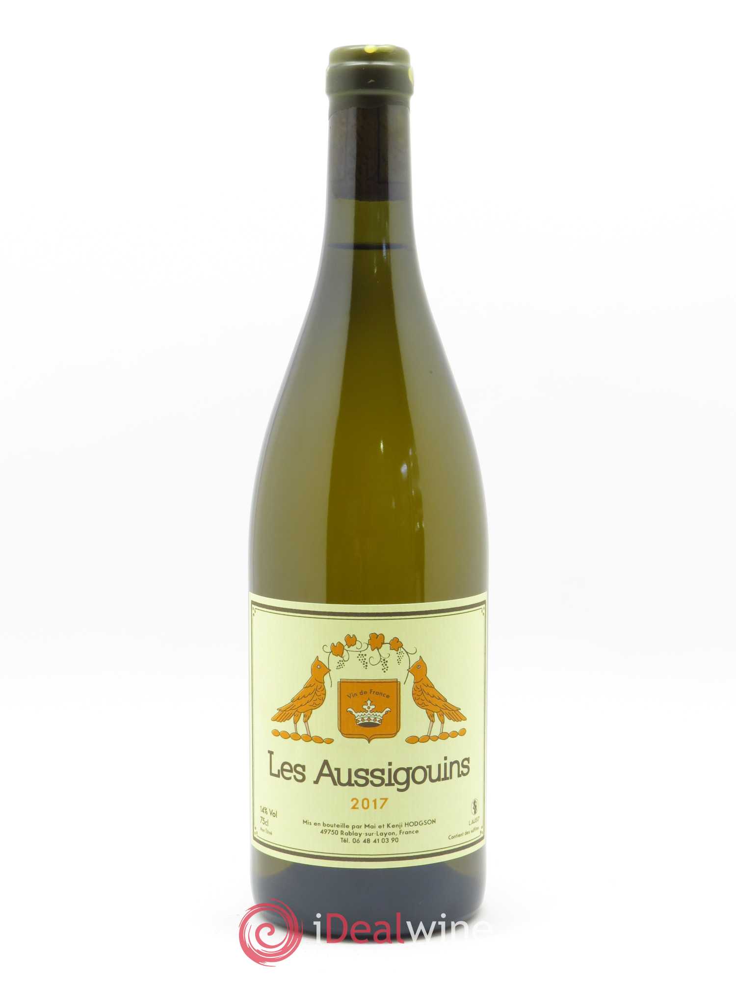 Vin de France Les Aussigouins Mai & Kenji Hodgson 2017 - Lot de 1 bouteille - 0