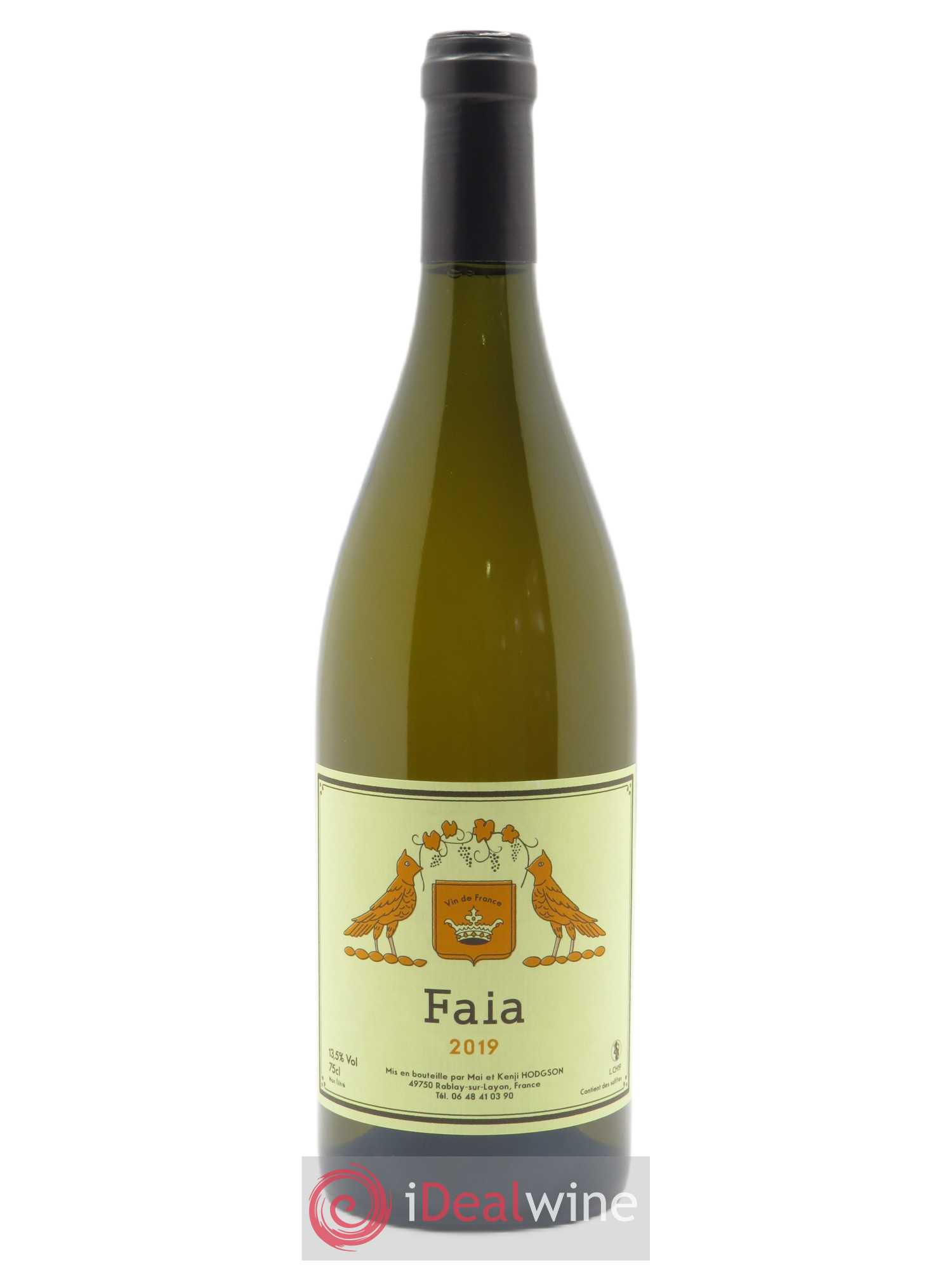 Vin de France Faia Mai & Kenji Hodgson 2019 - Lot de 1 bouteille - 0