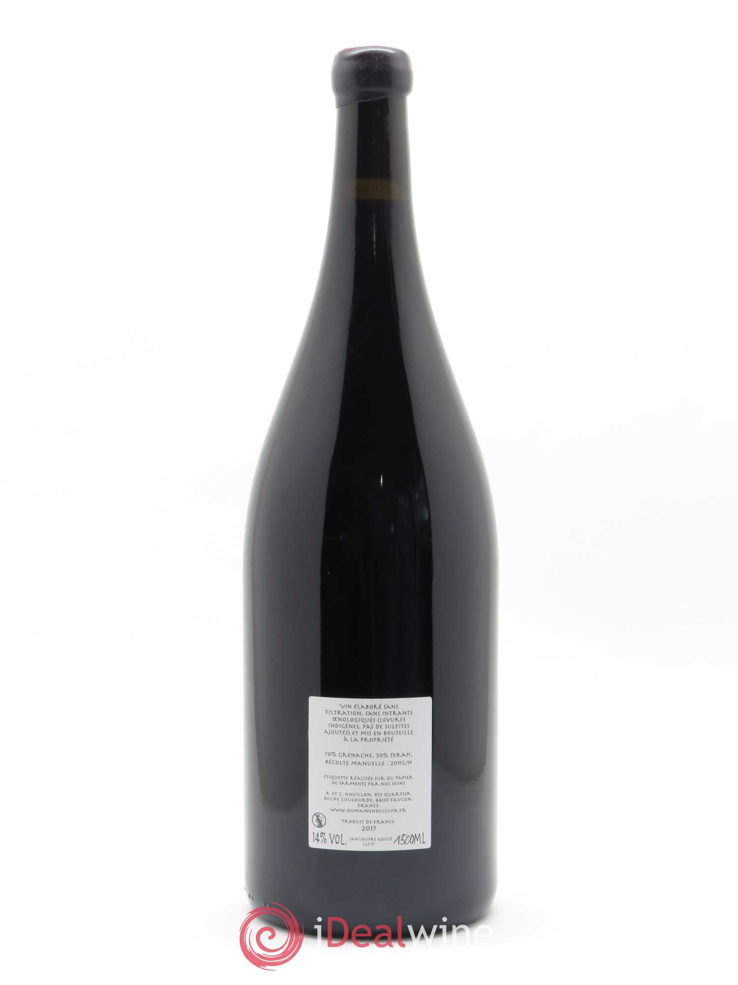 Côtes-du-Rhône Tonneaux Aurélien et Charlotte Houillon 2017 - Lot de 1 magnum - 1