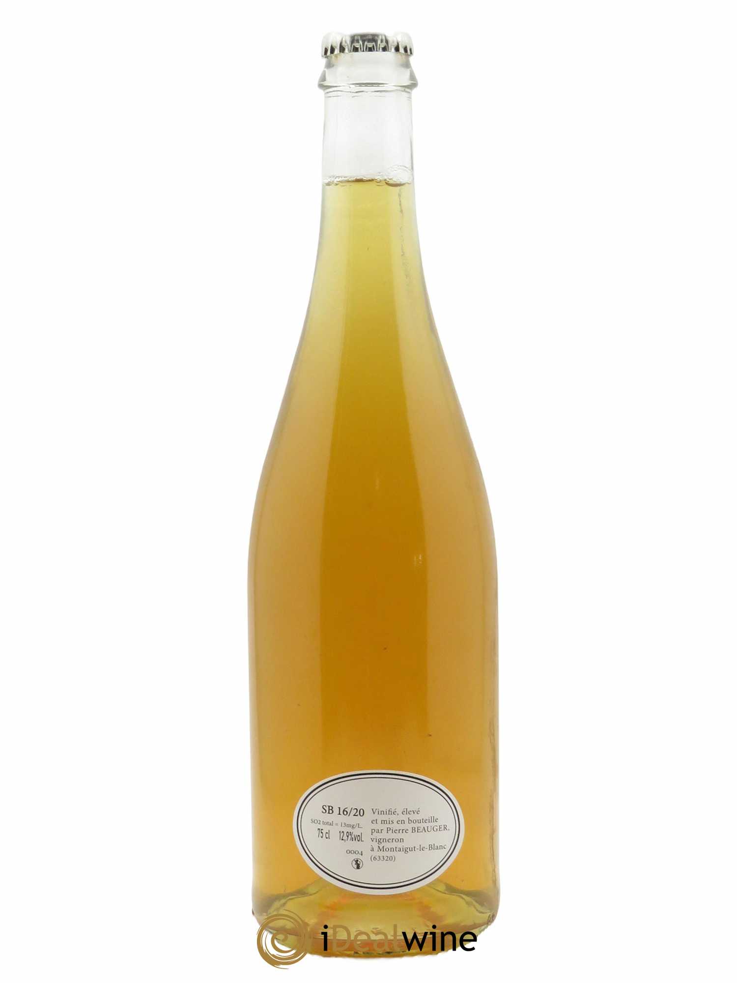 Vin de France Sauvignon Blanc Pierre Beauger - Lot de 1 bouteille - 0