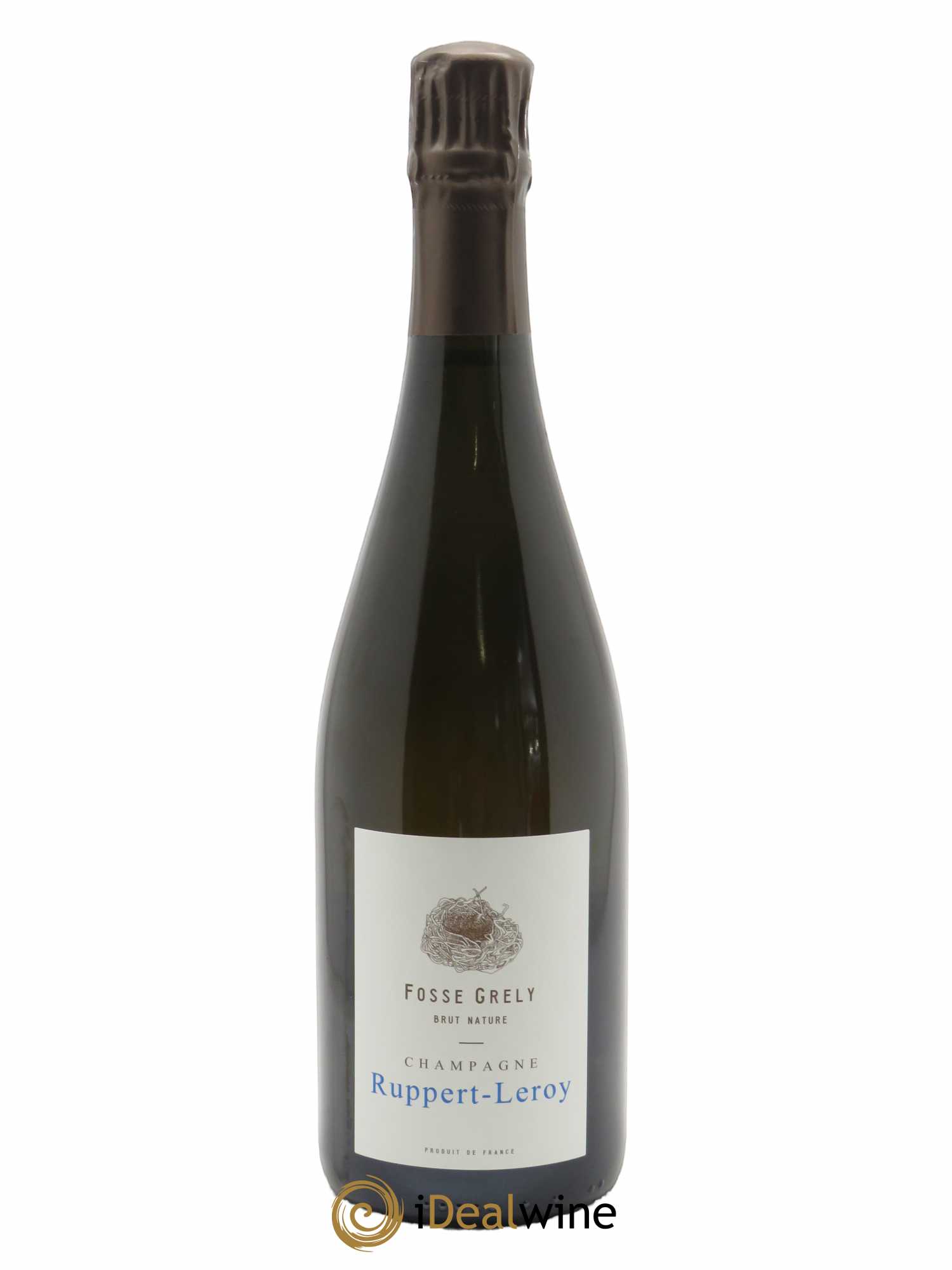 Fosse-Grely Brut Nature Ruppert-Leroy 2019 - Lot de 1 bouteille - 0