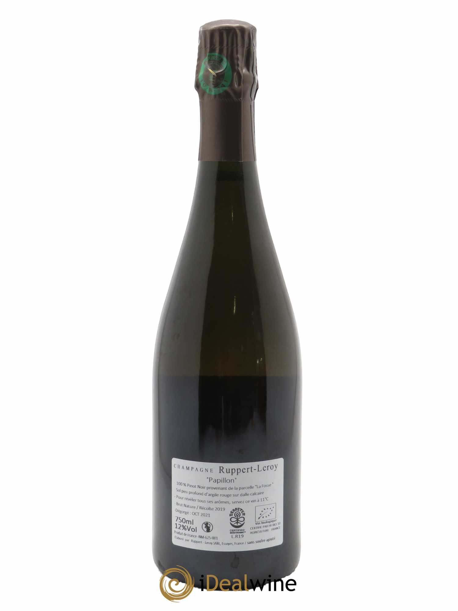 11,12,13... Brut Nature Ruppert-Leroy 2019 - Lot de 1 bouteille - 1