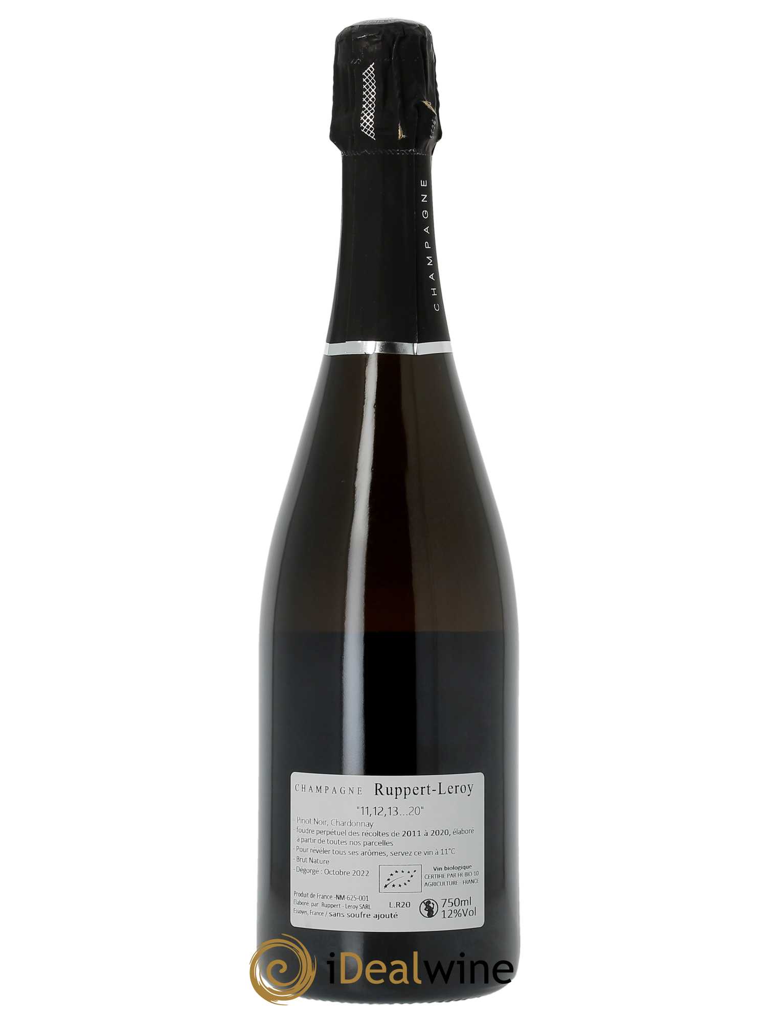 Brut Nature 11,12,13... Ruppert-Leroy 2020 - Lot de 1 bouteille - 1