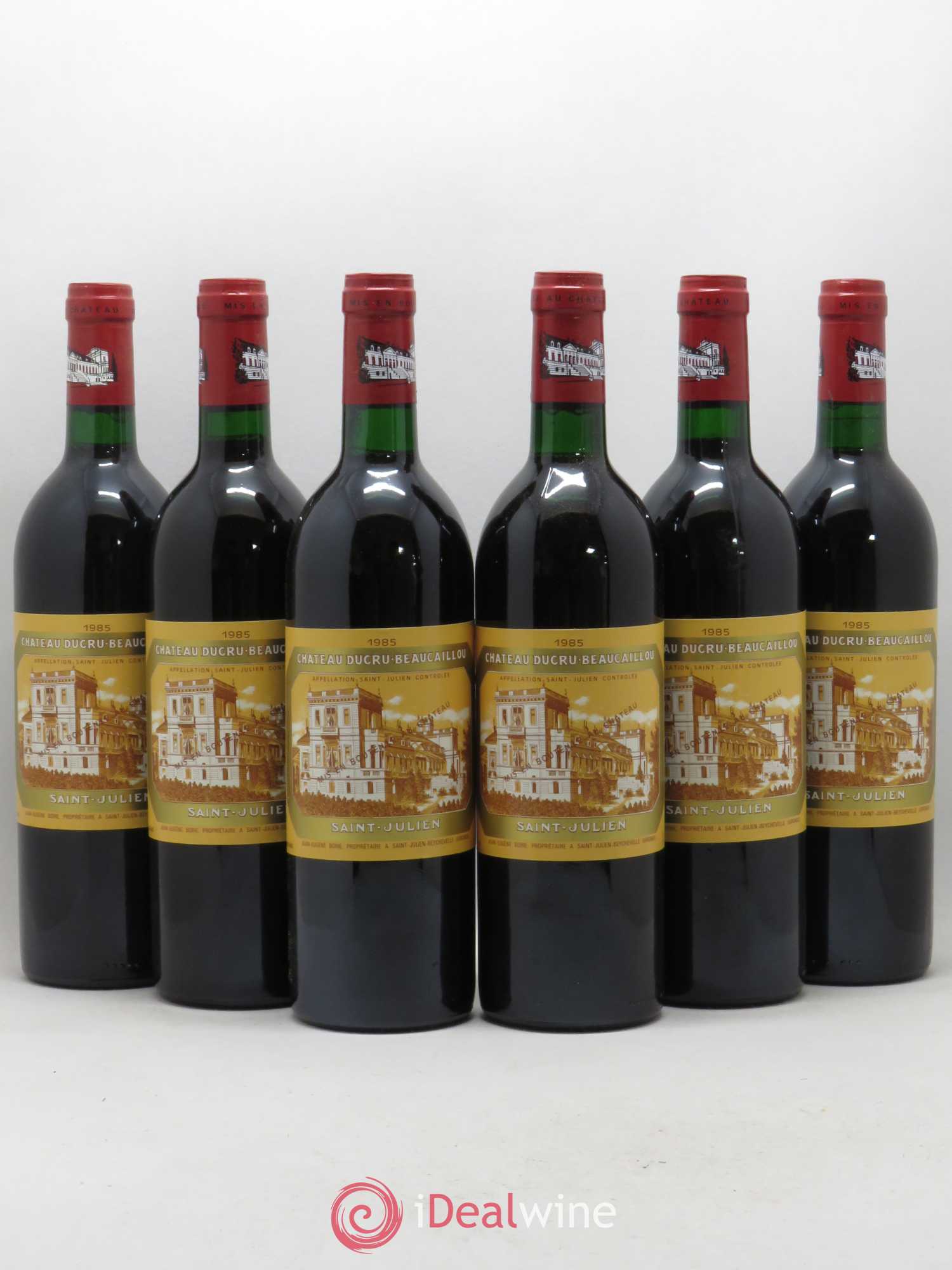Château Ducru Beaucaillou 2ème Grand Cru Classé 1985 - Lot de 6 bouteilles - 0