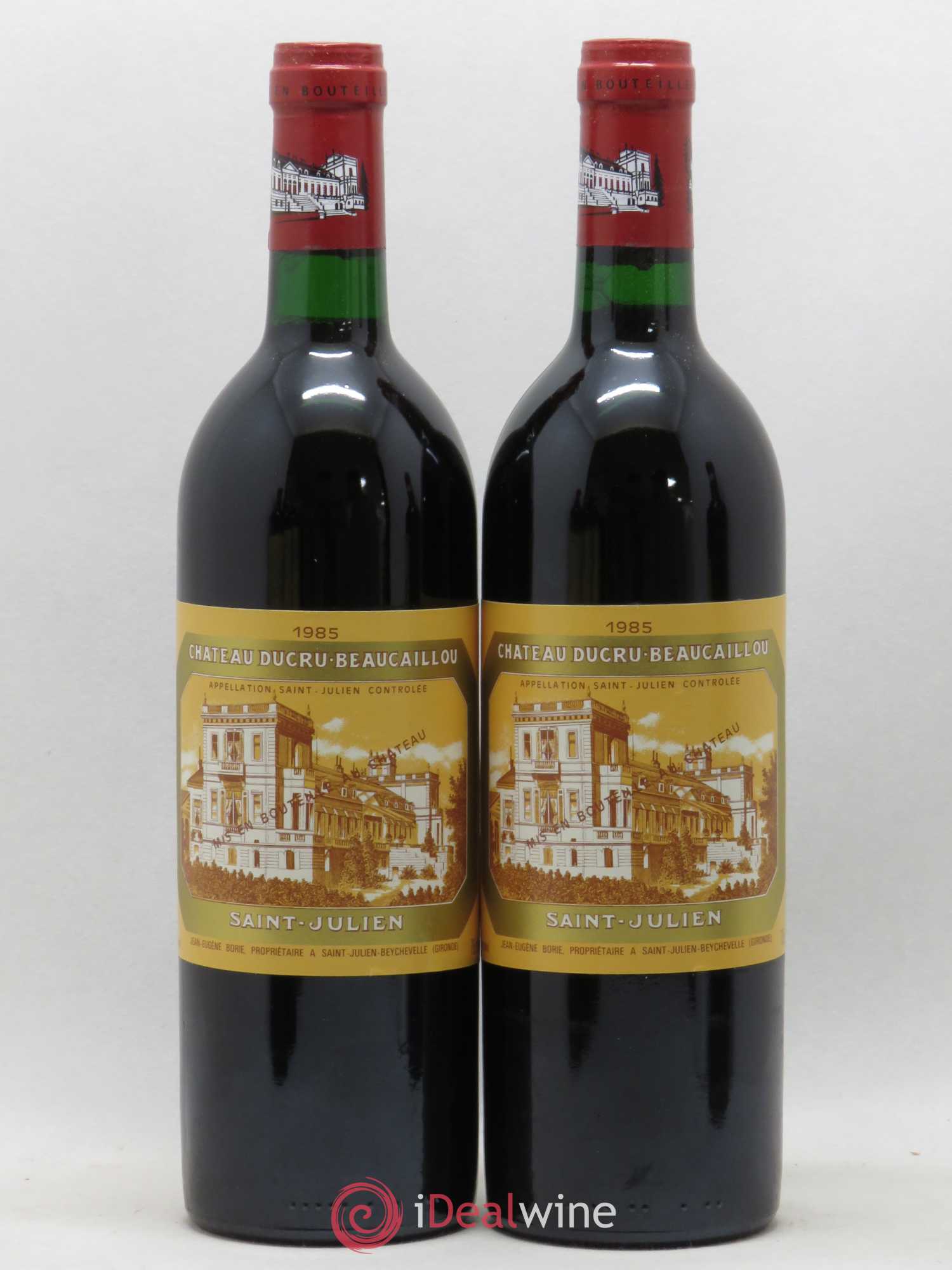 Château Ducru Beaucaillou 2ème Grand Cru Classé 1985 - Lot de 2 bouteilles - 0