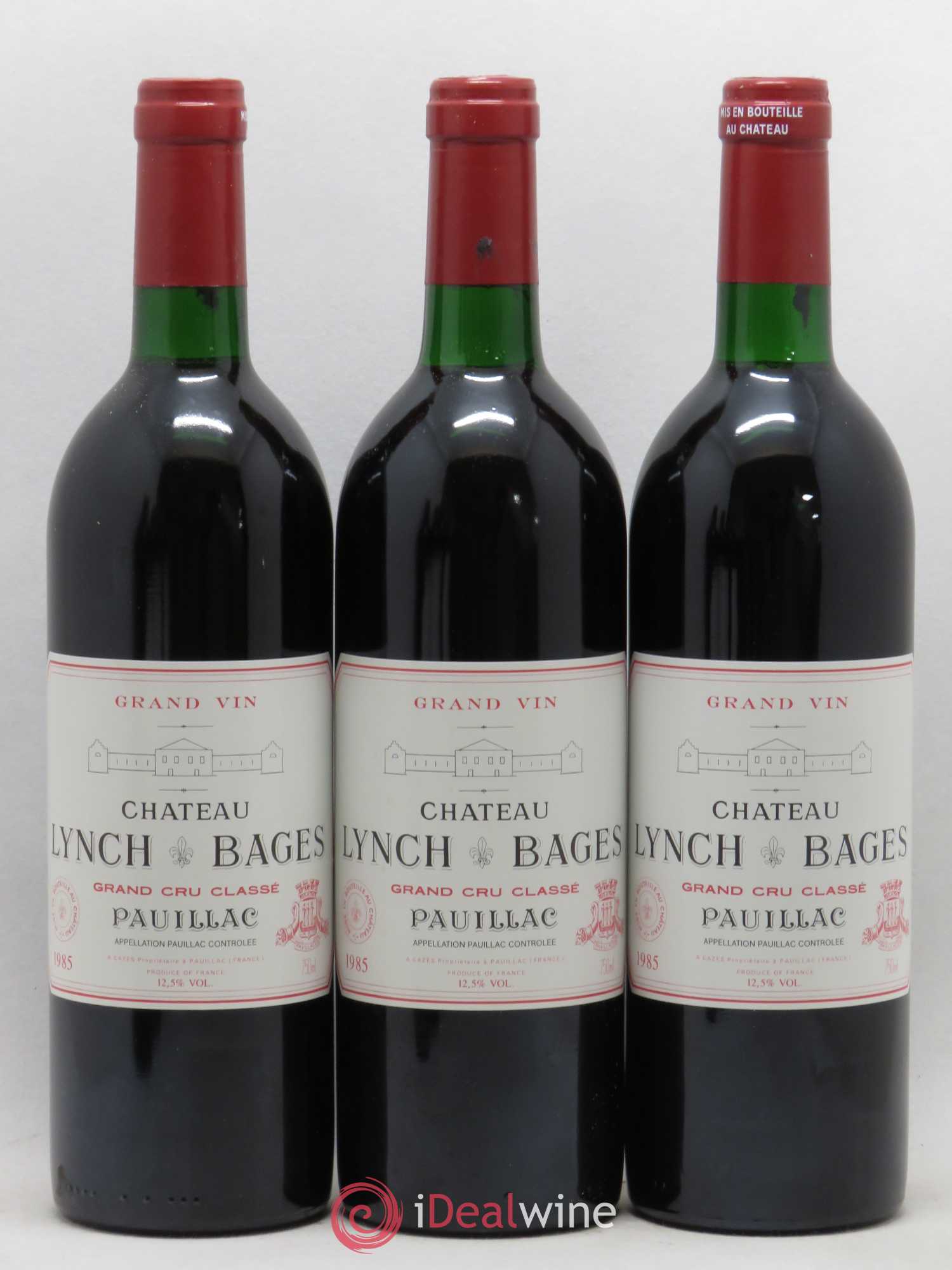 Château Lynch Bages 5ème Grand Cru Classé 1985 - Lot de 6 bouteilles - 2