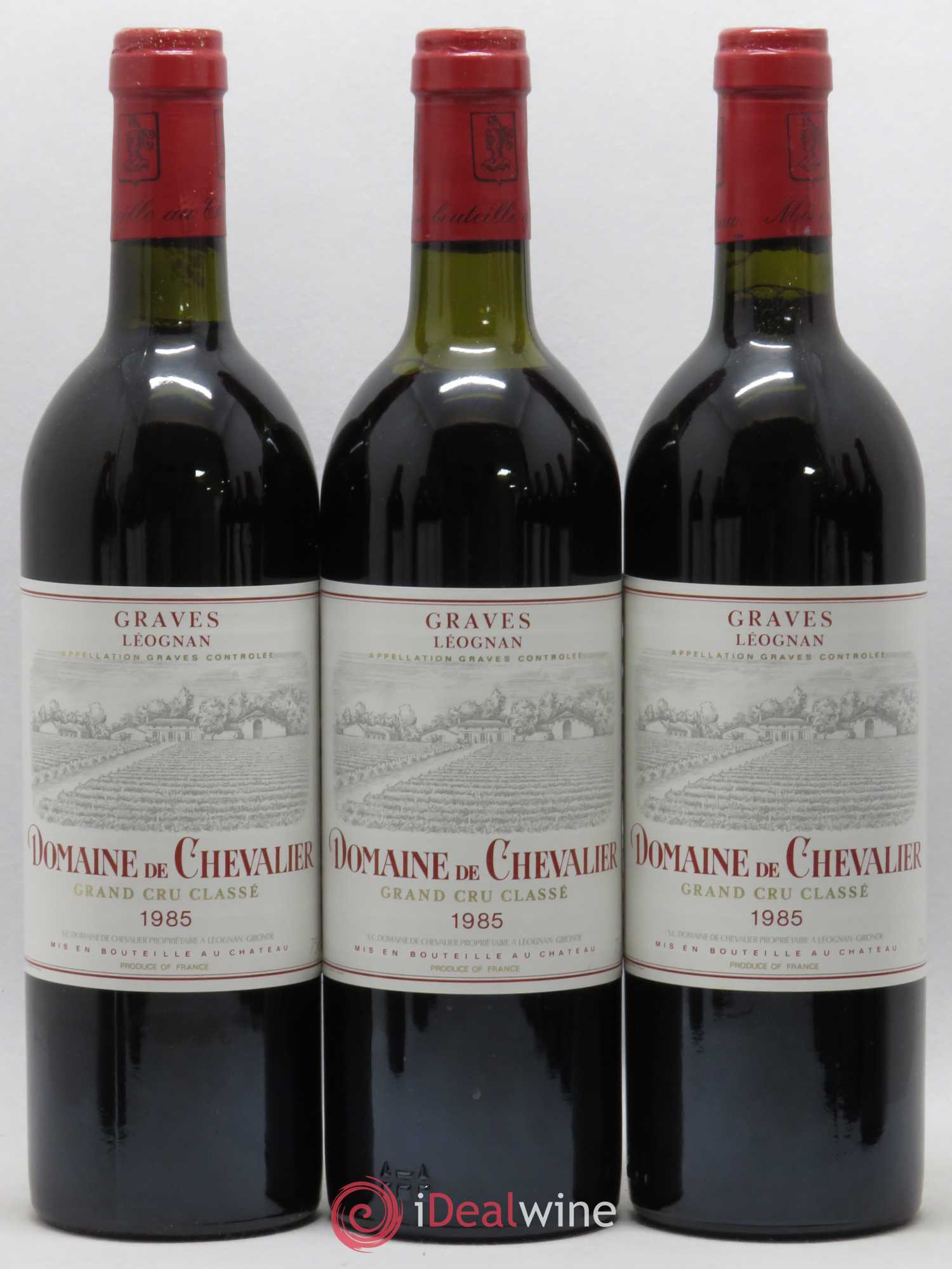 Domaine de Chevalier Cru Classé de Graves 1985 - Lot de 12 bouteilles - 2