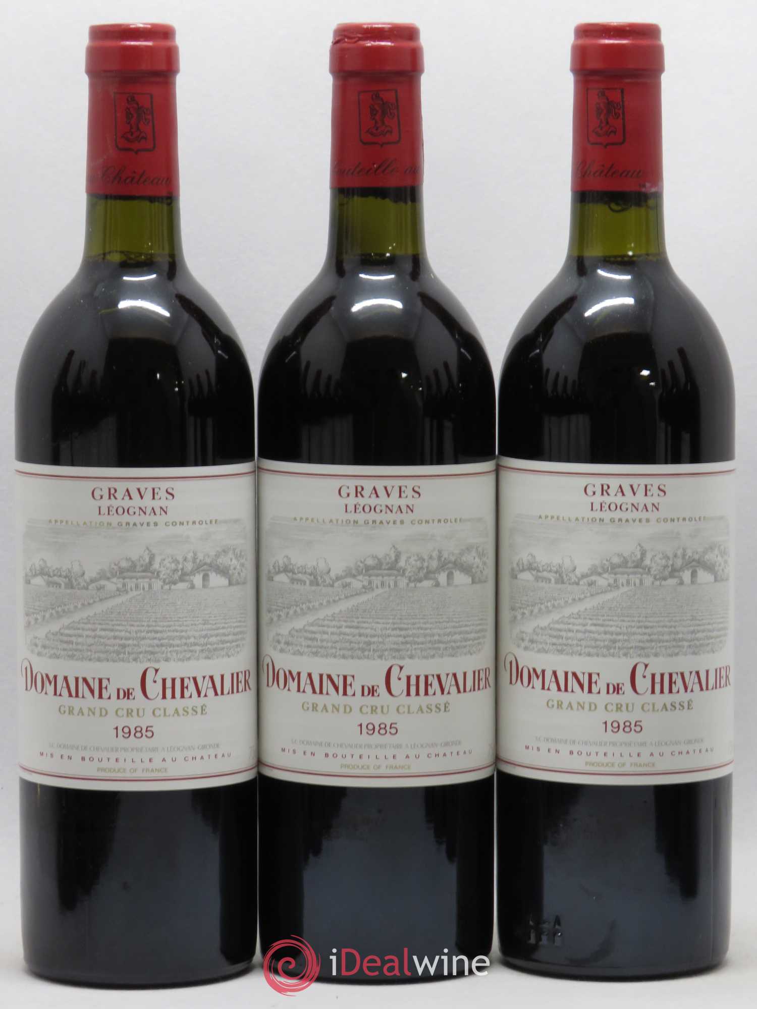 Domaine de Chevalier Cru Classé de Graves 1985 - Lot de 12 bouteilles - 3