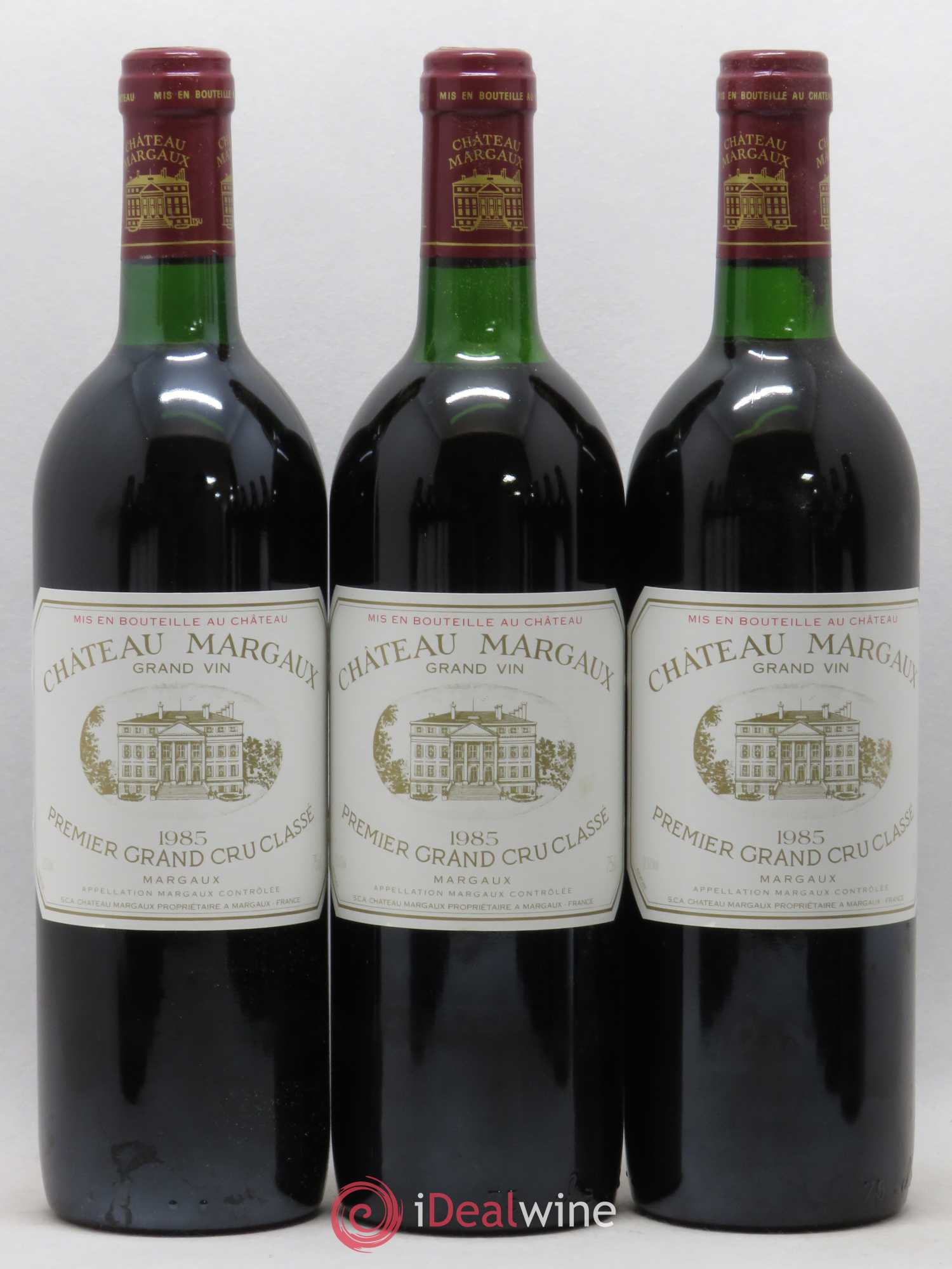 Château Margaux 1er Grand Cru Classé 1985 - Lot de 12 bouteilles - 1