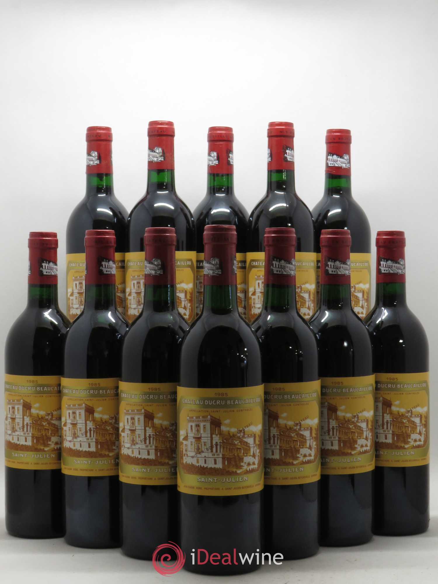 Château Ducru Beaucaillou 2ème Grand Cru Classé 1985 - Lot de 12 bouteilles - 0