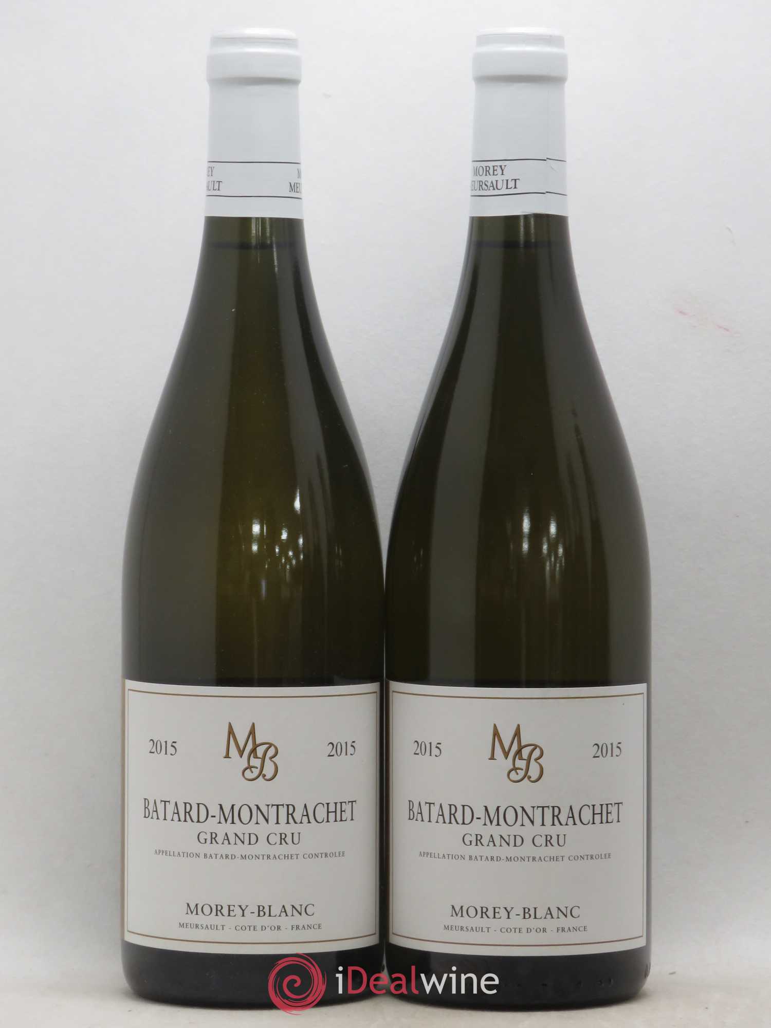 Bâtard-Montrachet Grand Cru Morey-Blanc 2015 - Lot de 2 bouteilles - 0