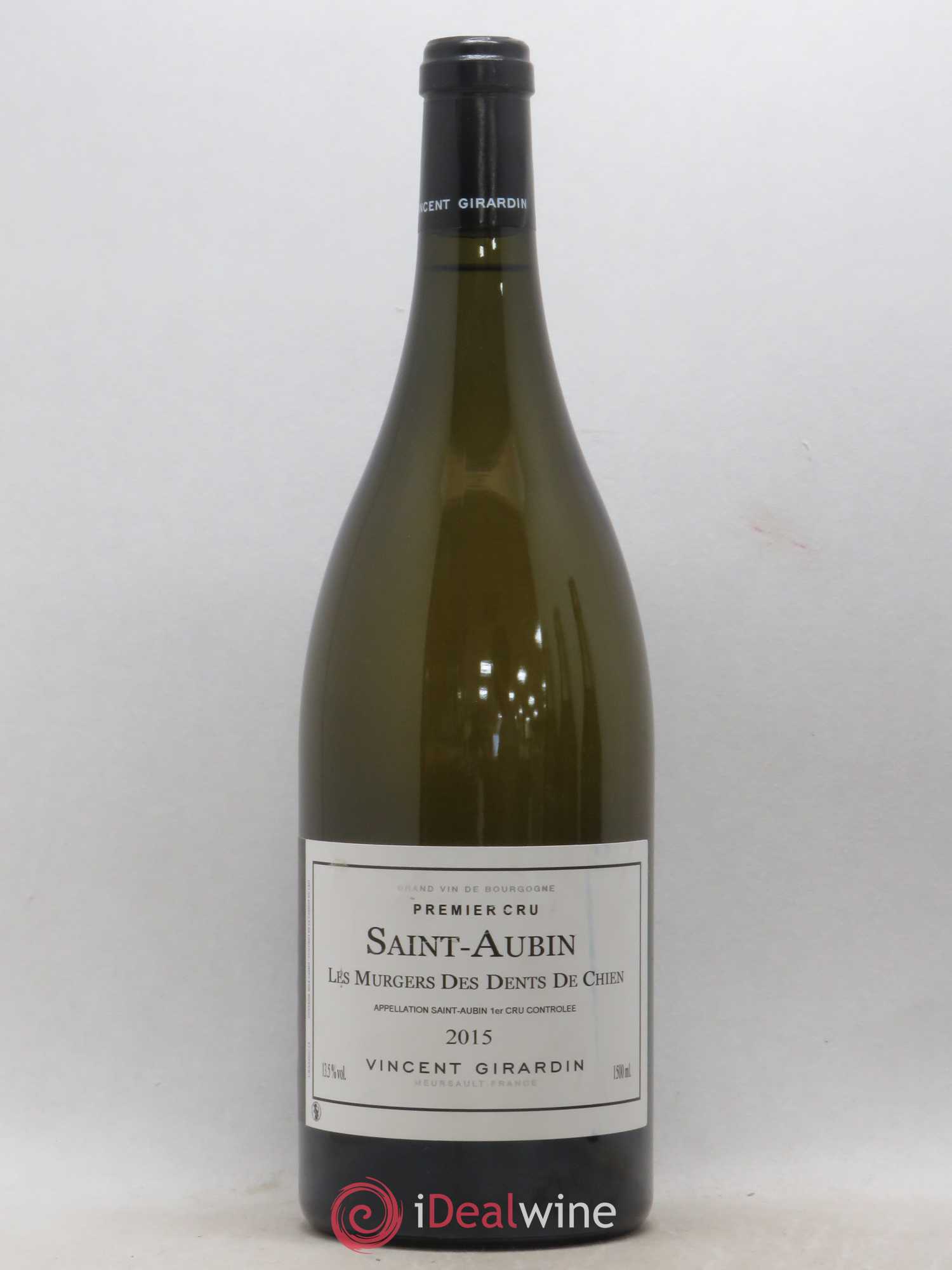 Saint-Aubin 1er Cru Les Murgers Des Dents de Chien Vincent Girardin 2015 - Posten von 1 Magnum - 0