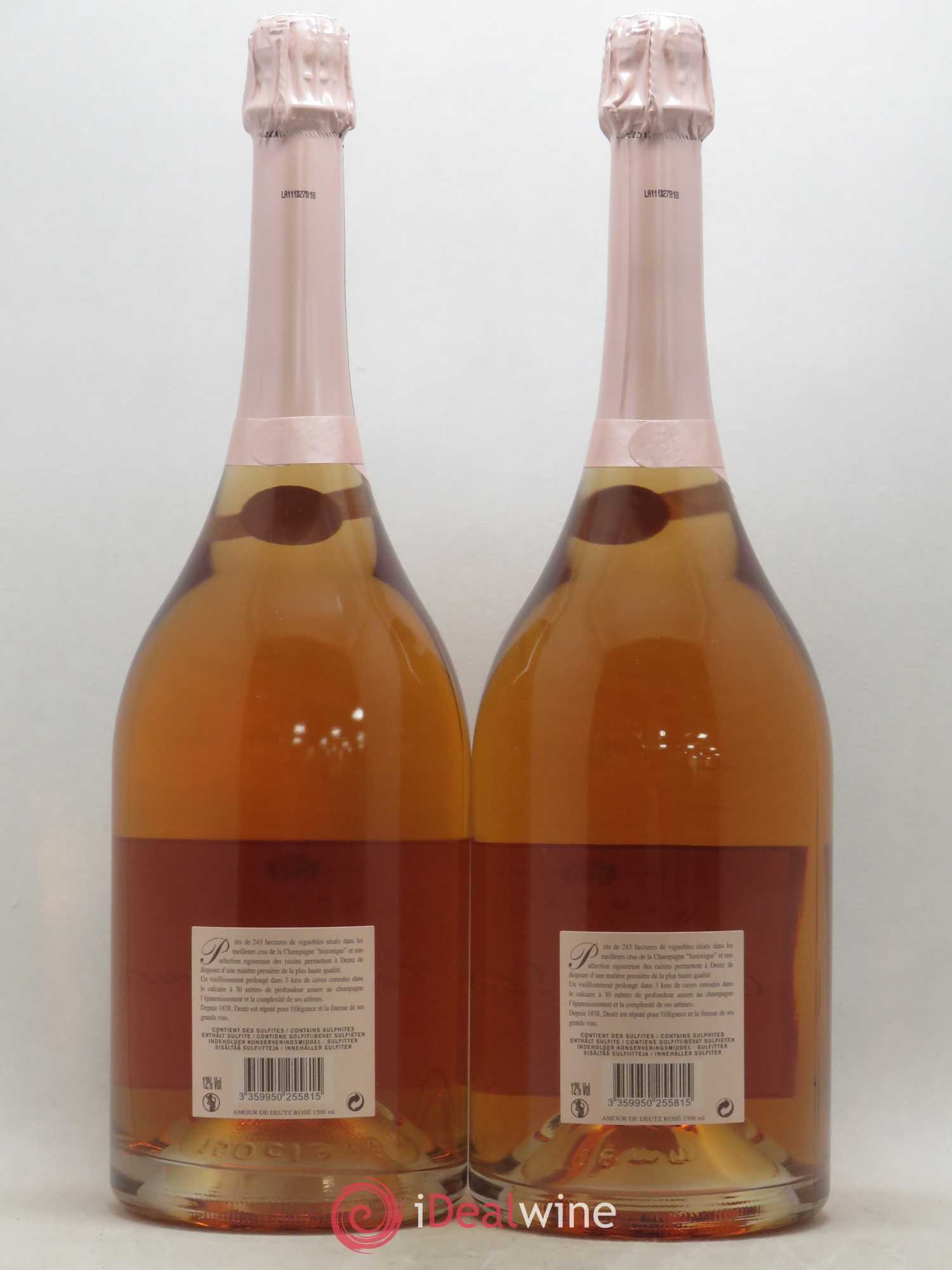 Amour de Deutz Brut Deutz 2007 - Lot of 2 magnums - 1