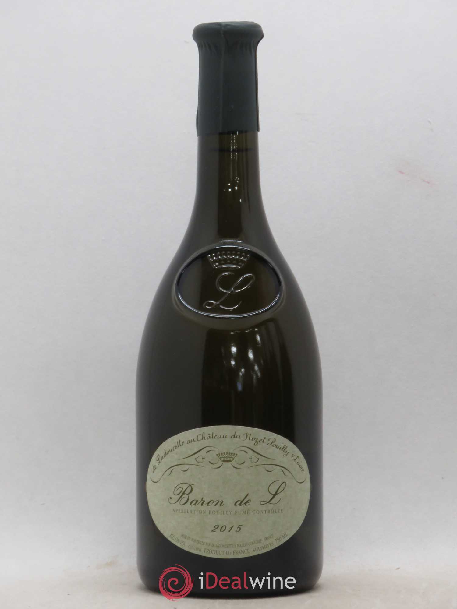 Pouilly-Fumé Baron de L Patrick de Ladoucette 2015 - Lot de 1 bouteille - 0