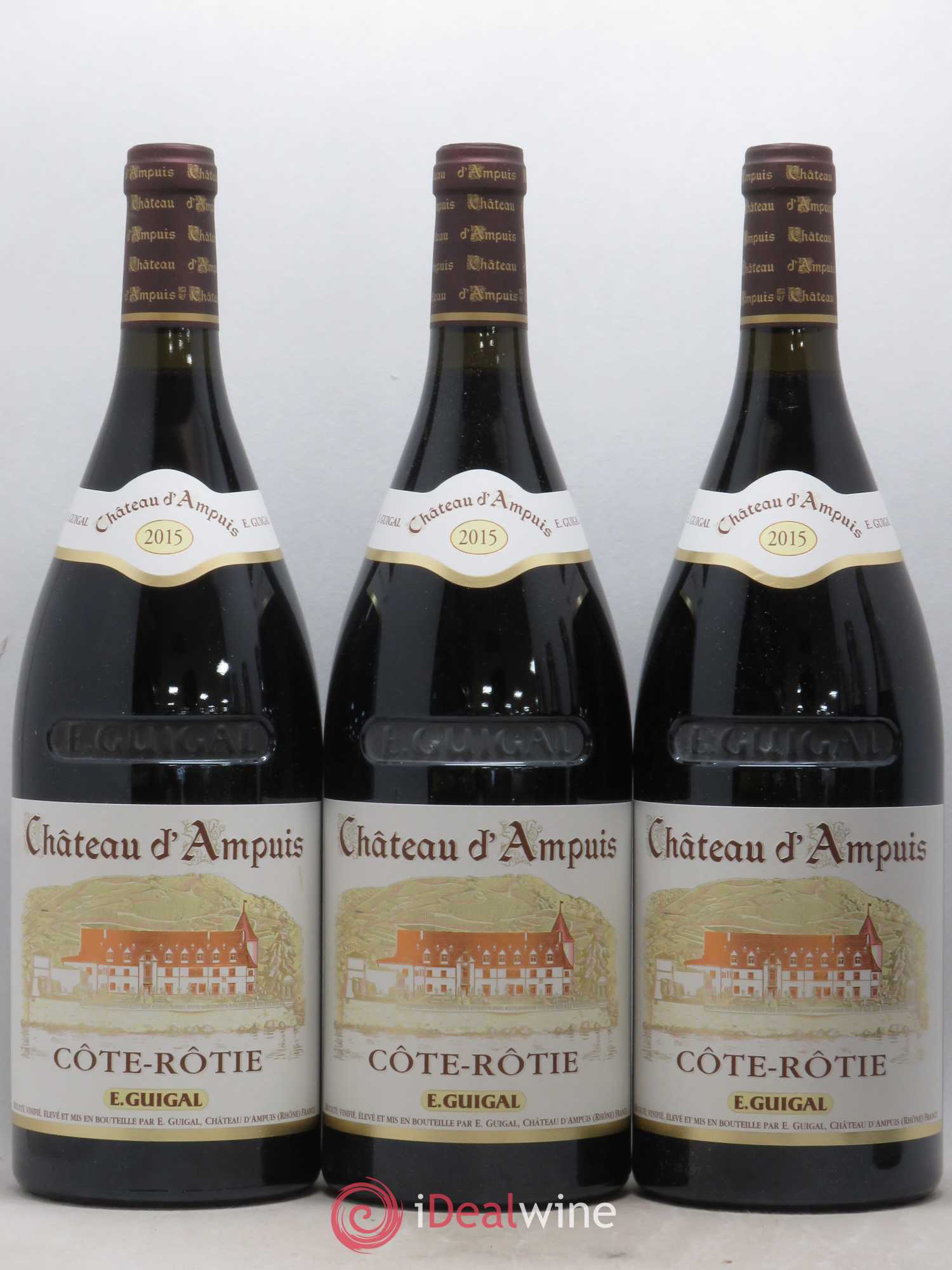 Côte-Rôtie Château d'Ampuis Guigal 2015 - Lot de 3 magnums - 0