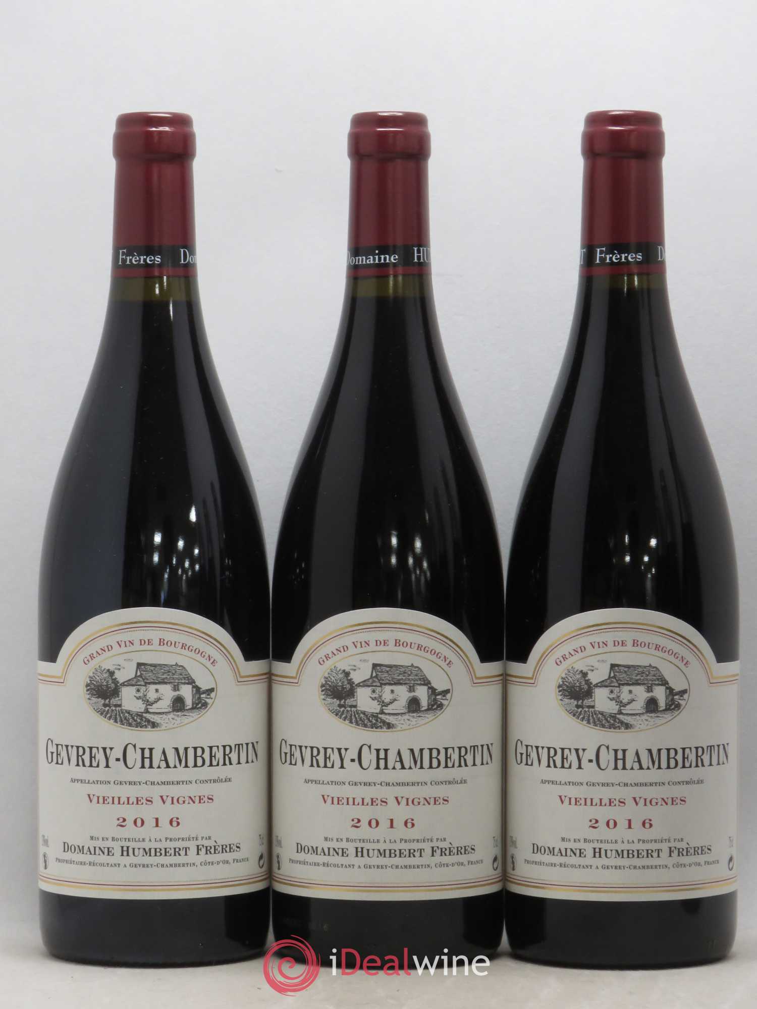 Gevrey-Chambertin Vieilles vignes Humbert (Domaine) 2016 - Lot de 3 bouteilles - 0