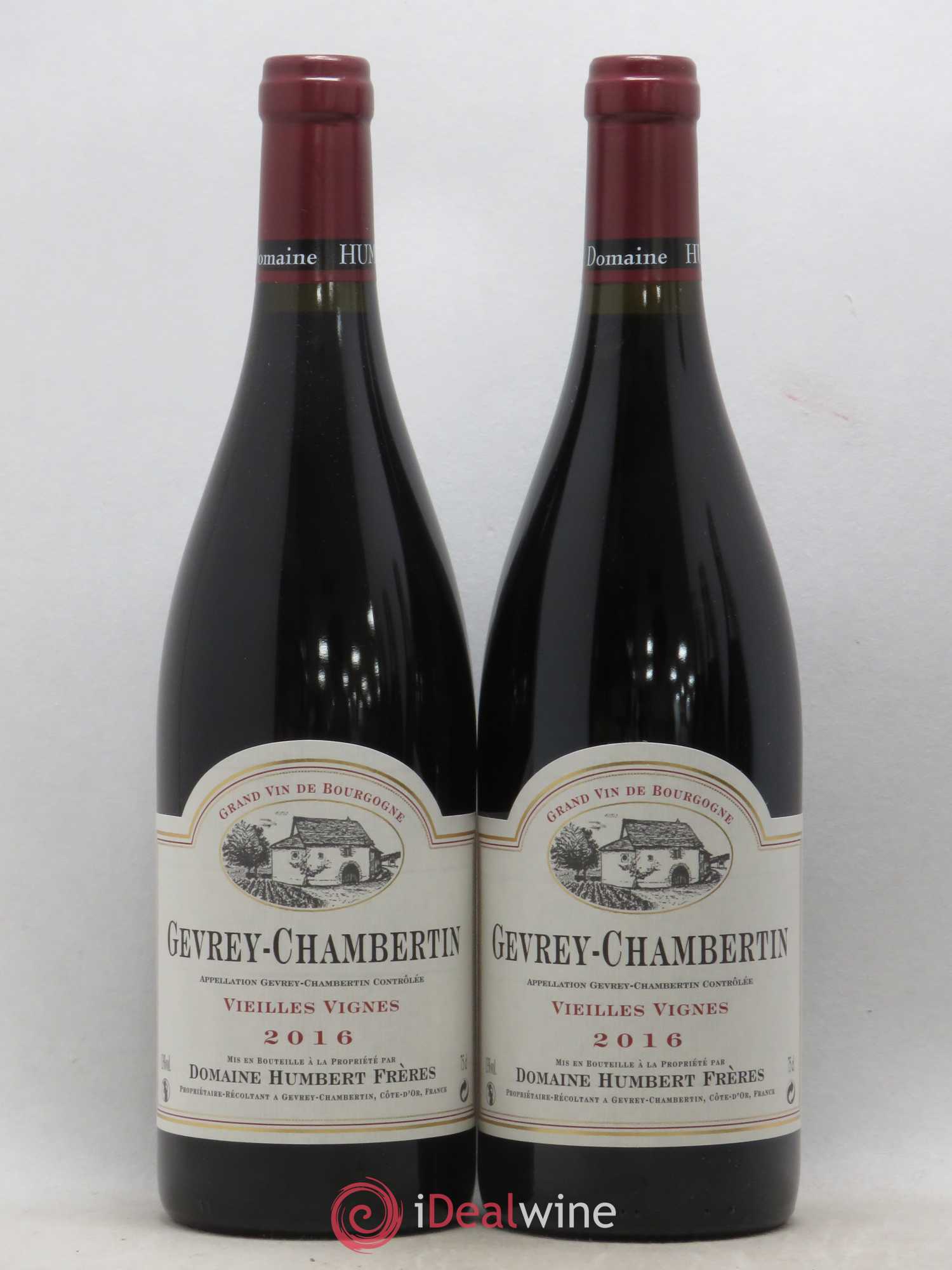 Gevrey-Chambertin Vieilles vignes Humbert (Domaine) 2016 - Lot de 2 bouteilles - 0