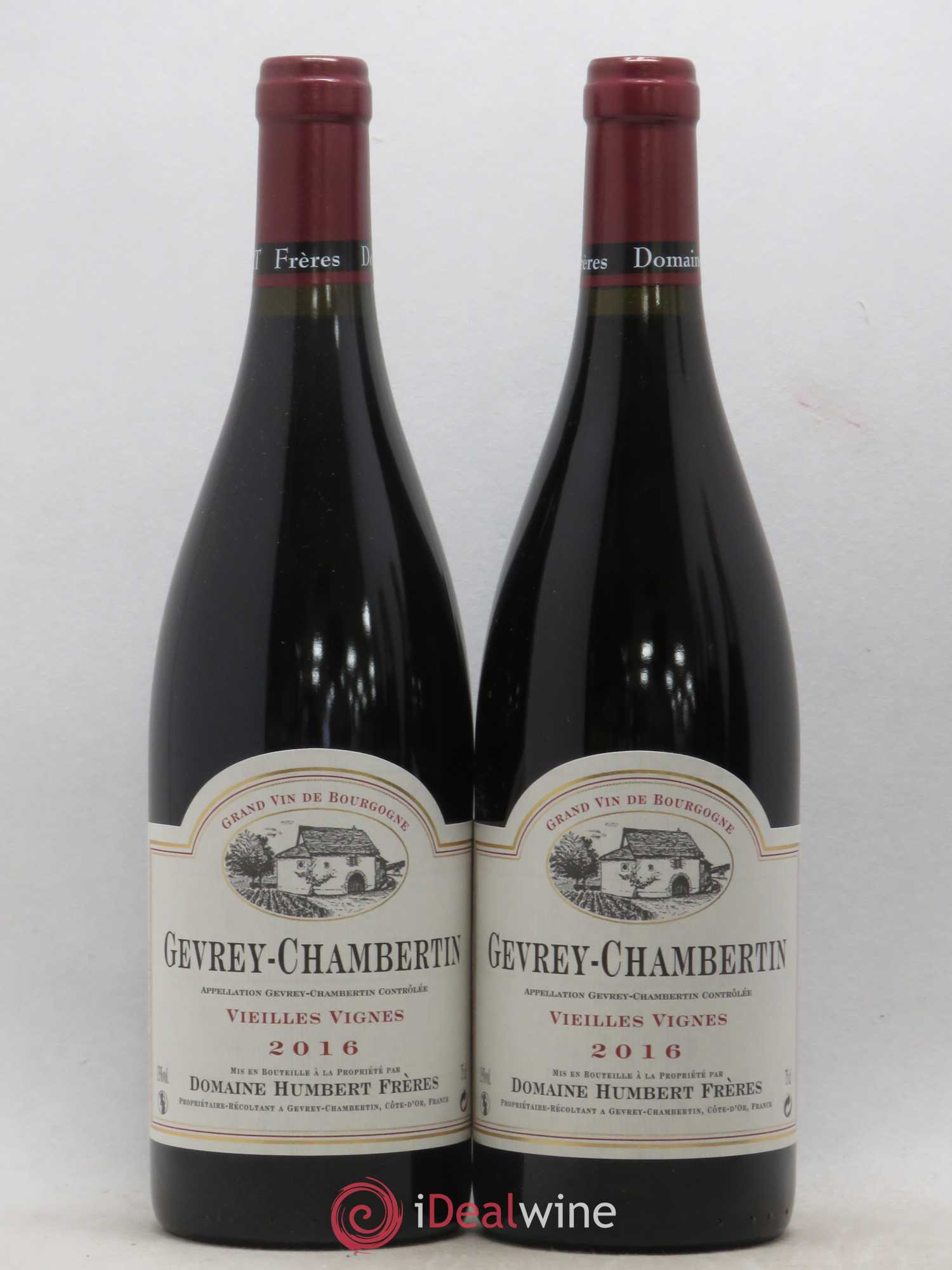 Gevrey-Chambertin Vieilles vignes Humbert (Domaine) 2016 - Lot de 2 bouteilles - 0