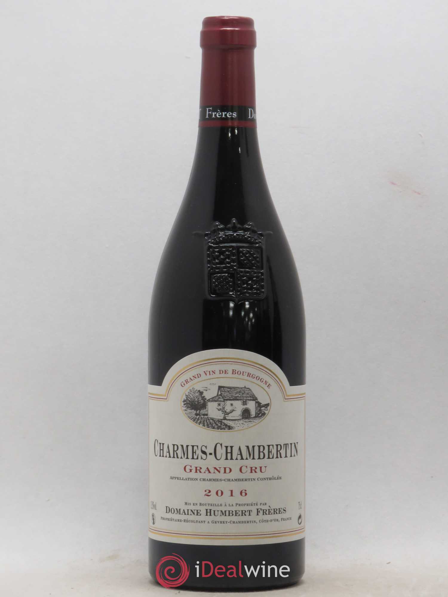 Charmes-Chambertin Grand Cru Humbert Freres 2016 - Lot de 1 bouteille - 0