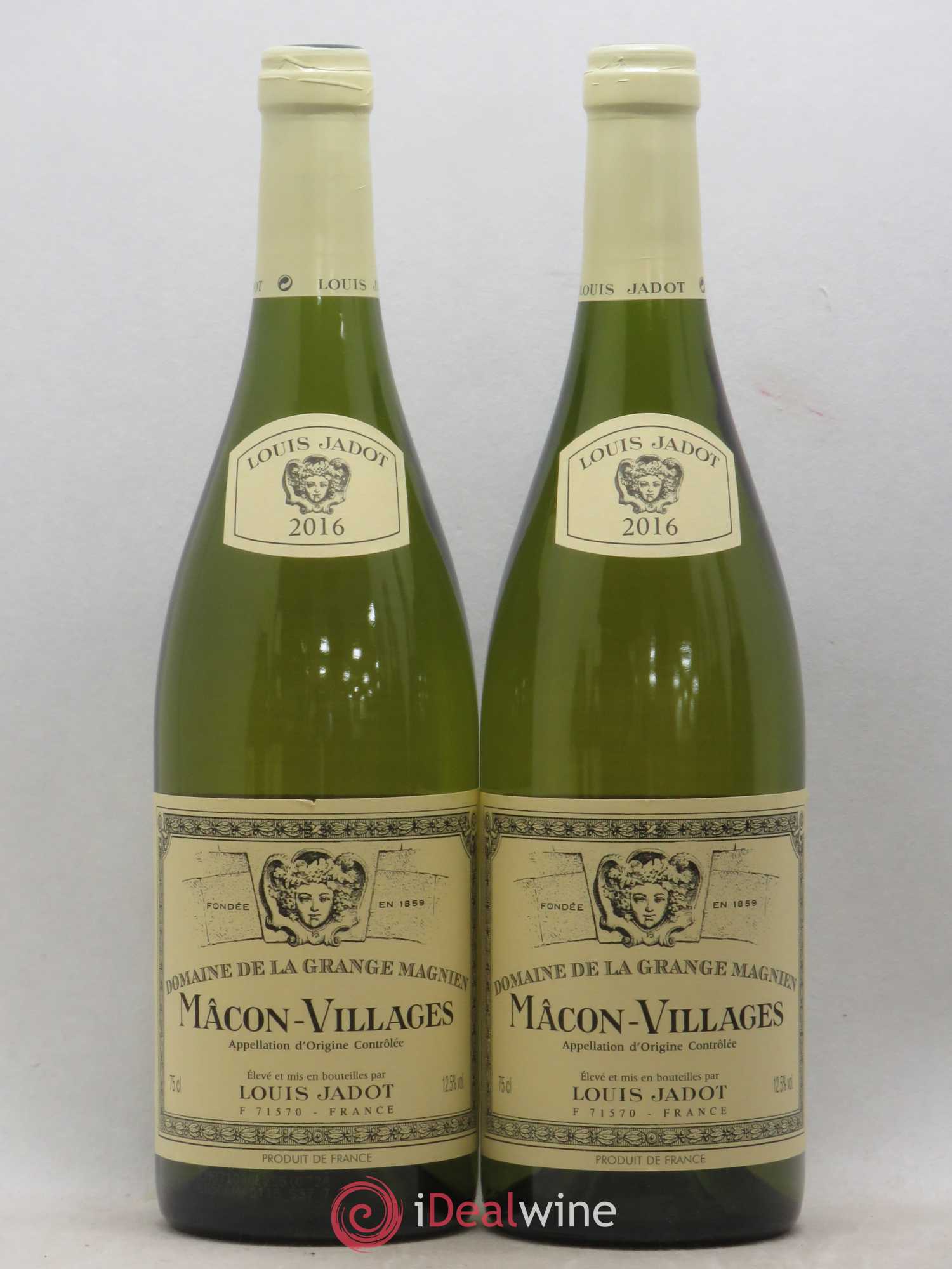 Mâcon Grange Magnien Louis Jadot 2016 - Posten von 2 Flaschen - 0