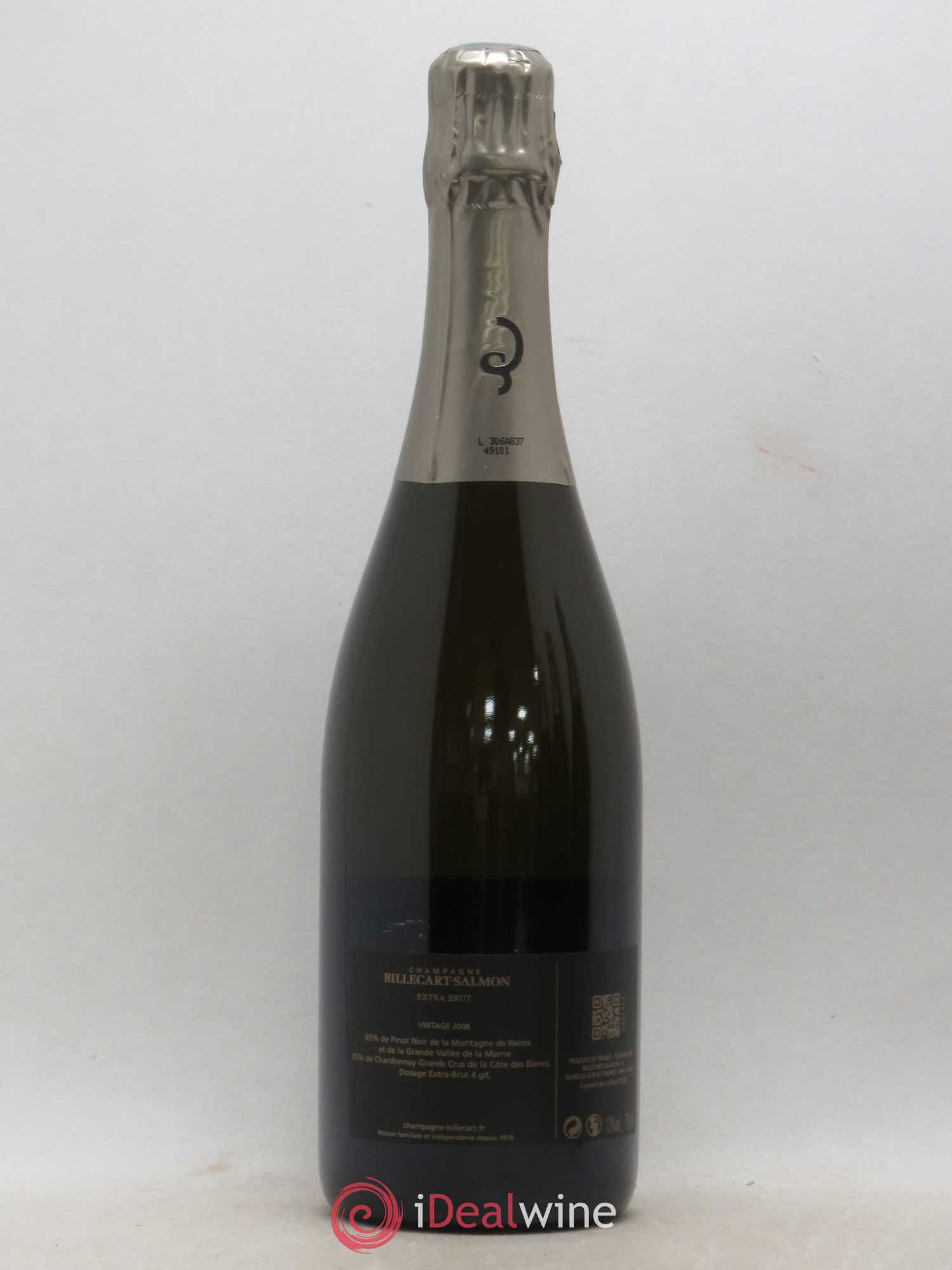 Extra-Brut Billecart-Salmon 2008 - Lot of 1 bottle - 1